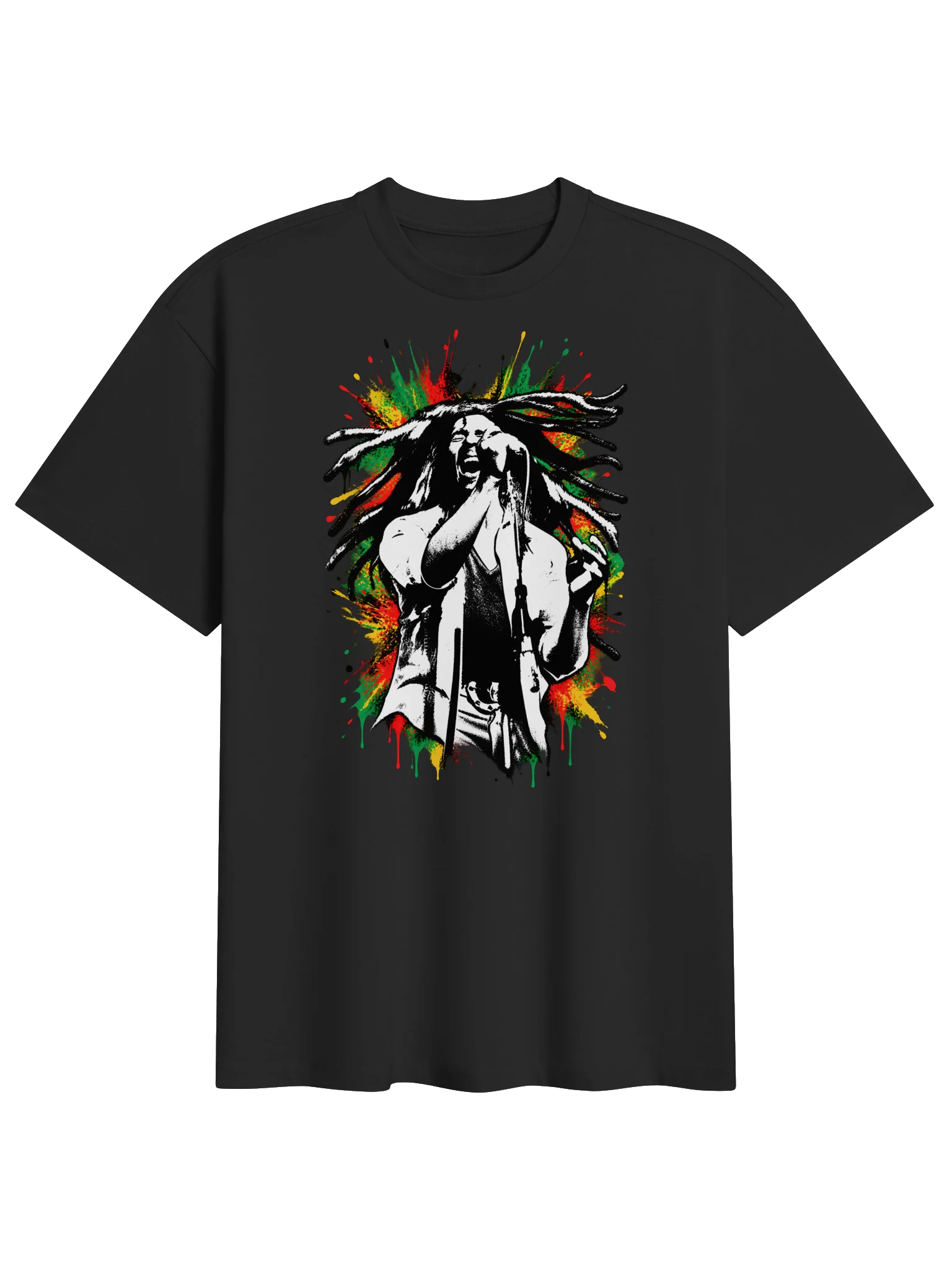 Reggae Mic Burst Box Tee product image (3)