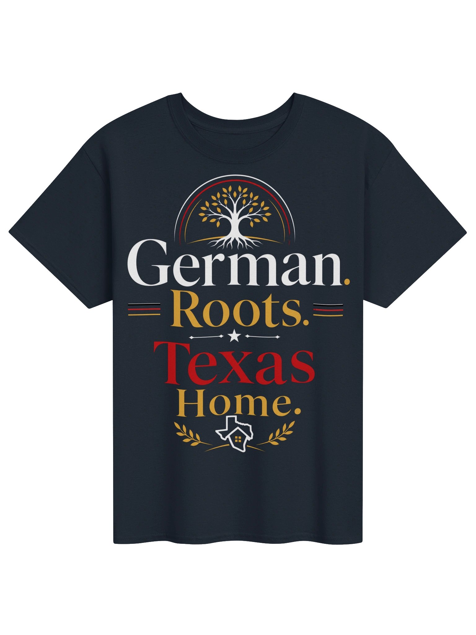 German Roots, Texas Home T-Shirt product image (2)