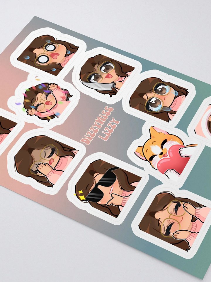 Emote Sticker Sheet product image (2)