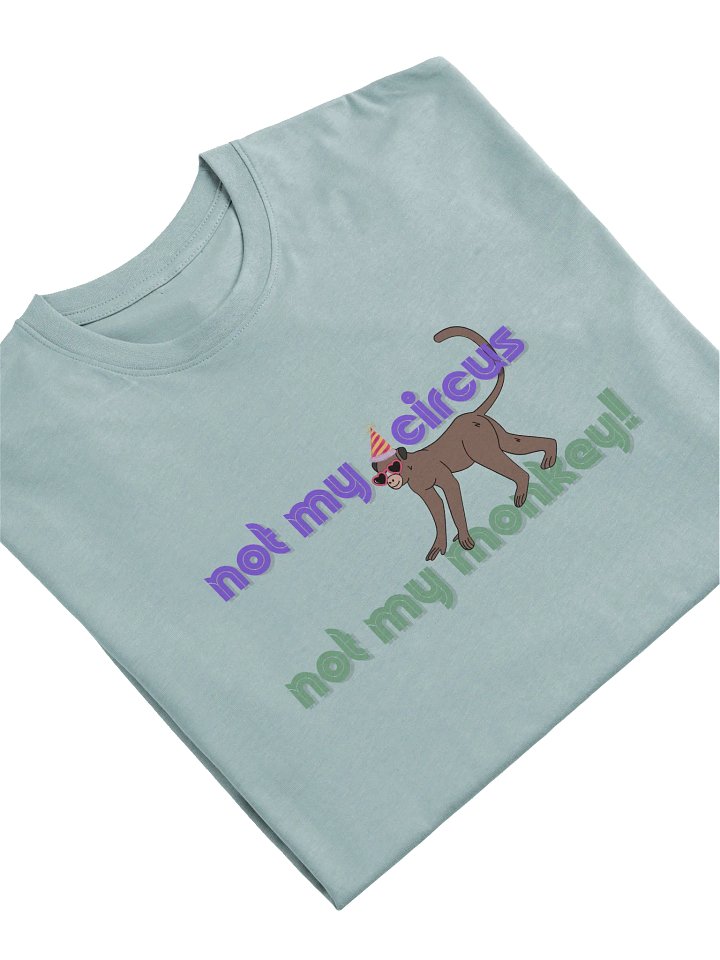 Not My Circus Cotton Tee product image (1)