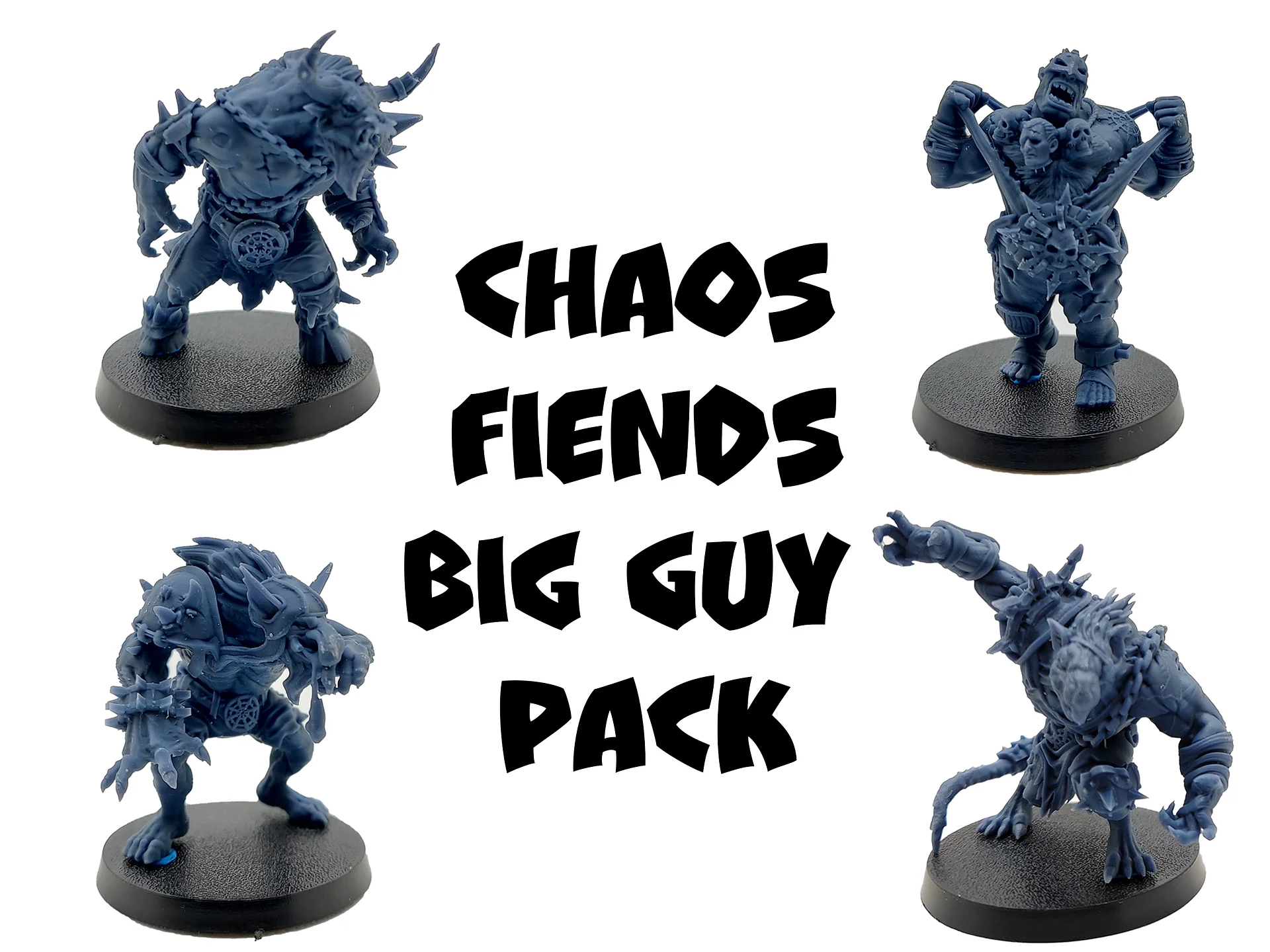 Chaos Fiends Big Guy Pack - UGNI Miniatures product image (1)