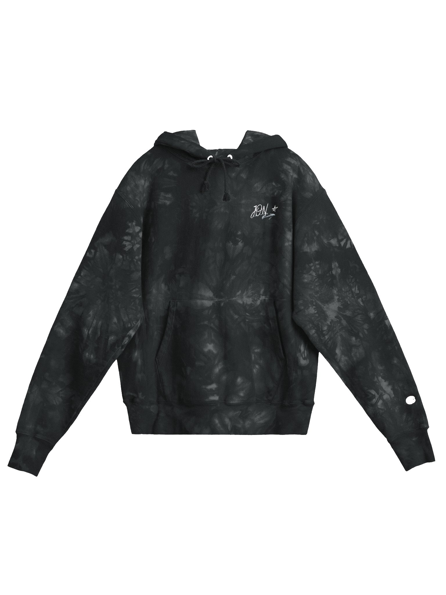 Starry Scribble Tie-Dye Hoodie product image (1)