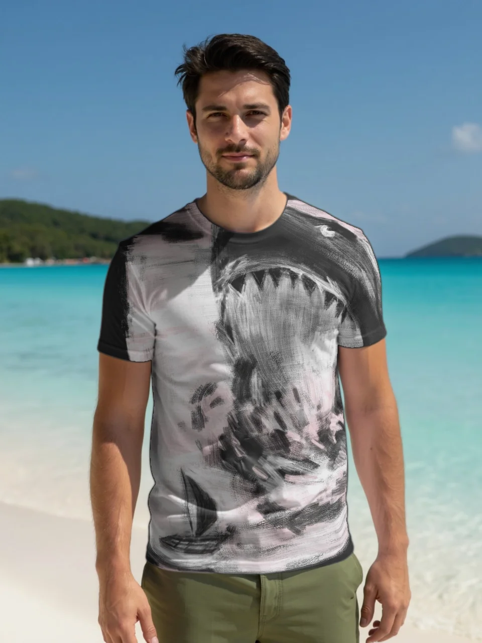 The beach custom sublimination product image (1)