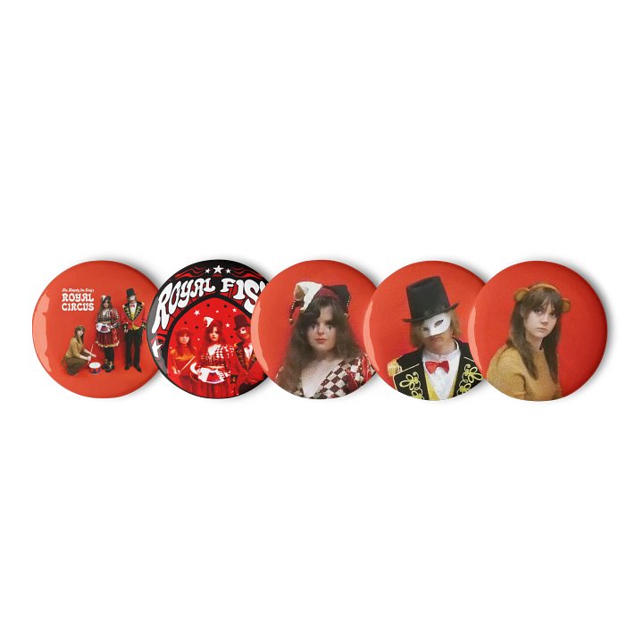 His Majesty's Button Pin Set product image (1)