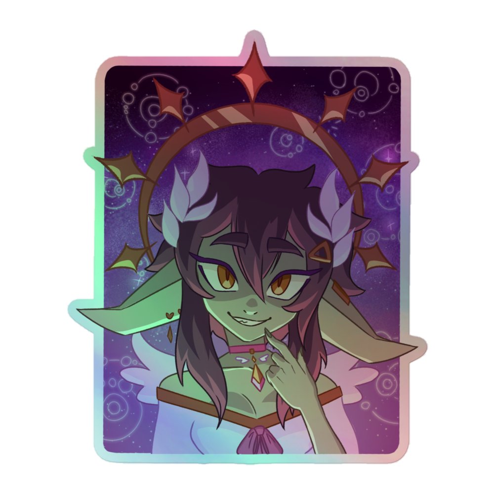 Holo Angel Sticker product image (1)