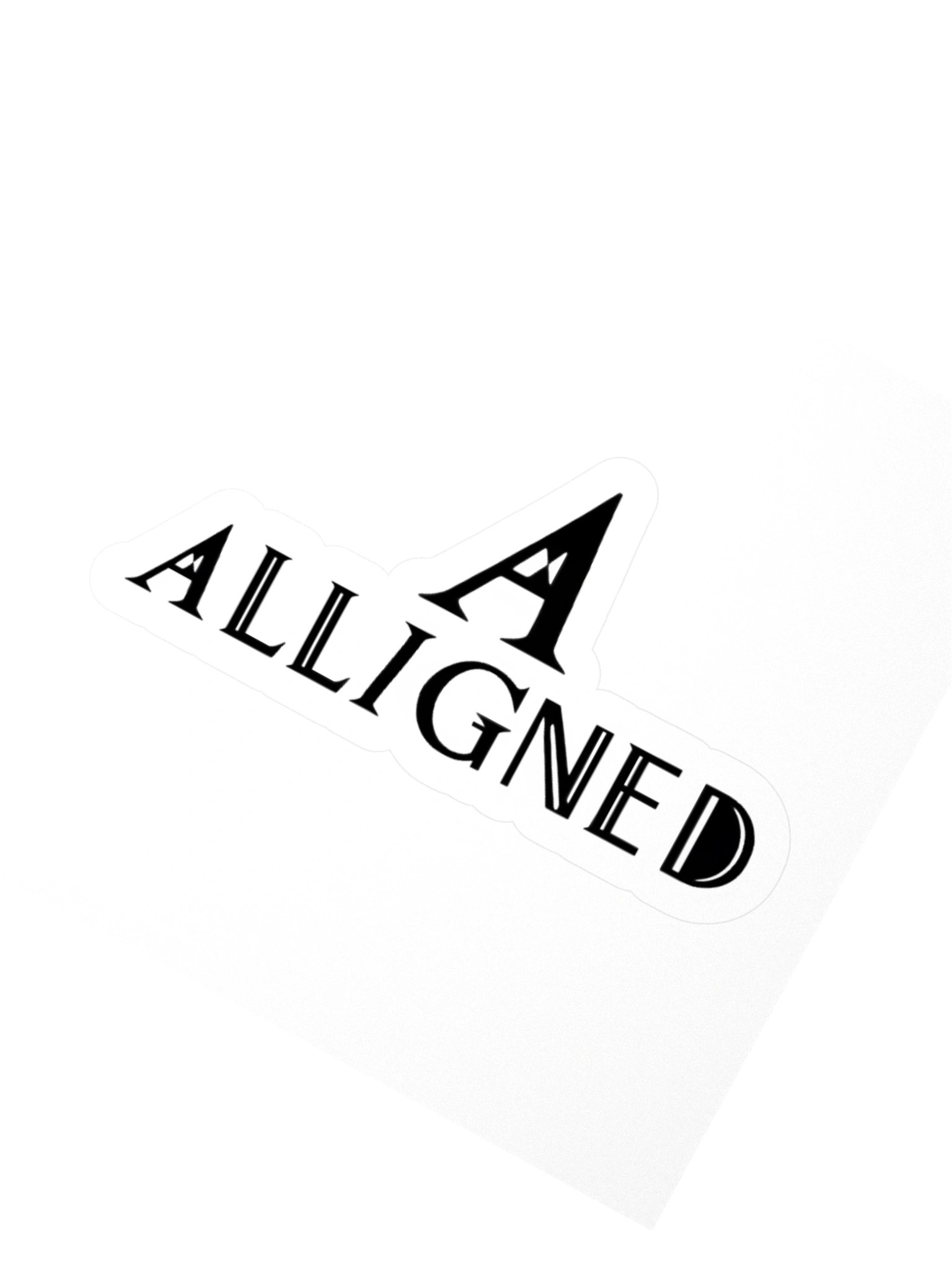 ALLIGNED A Kiss Cut Sticker product image (8)