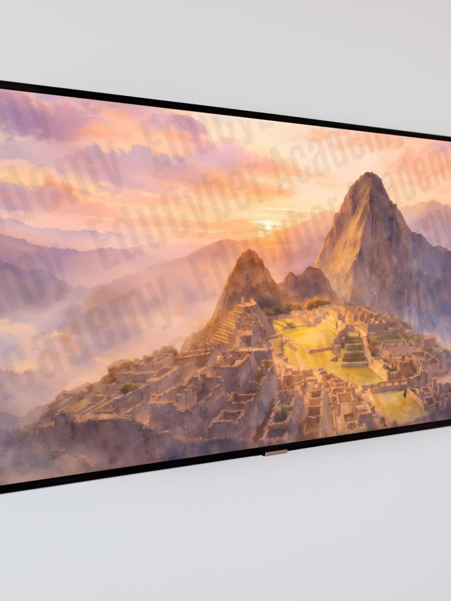 Modern Seven Wonders of the World Machu Pichu Frame TV Art, Desktop, and Laptop Wallpaper Background 4K Resolution Image product image (8)