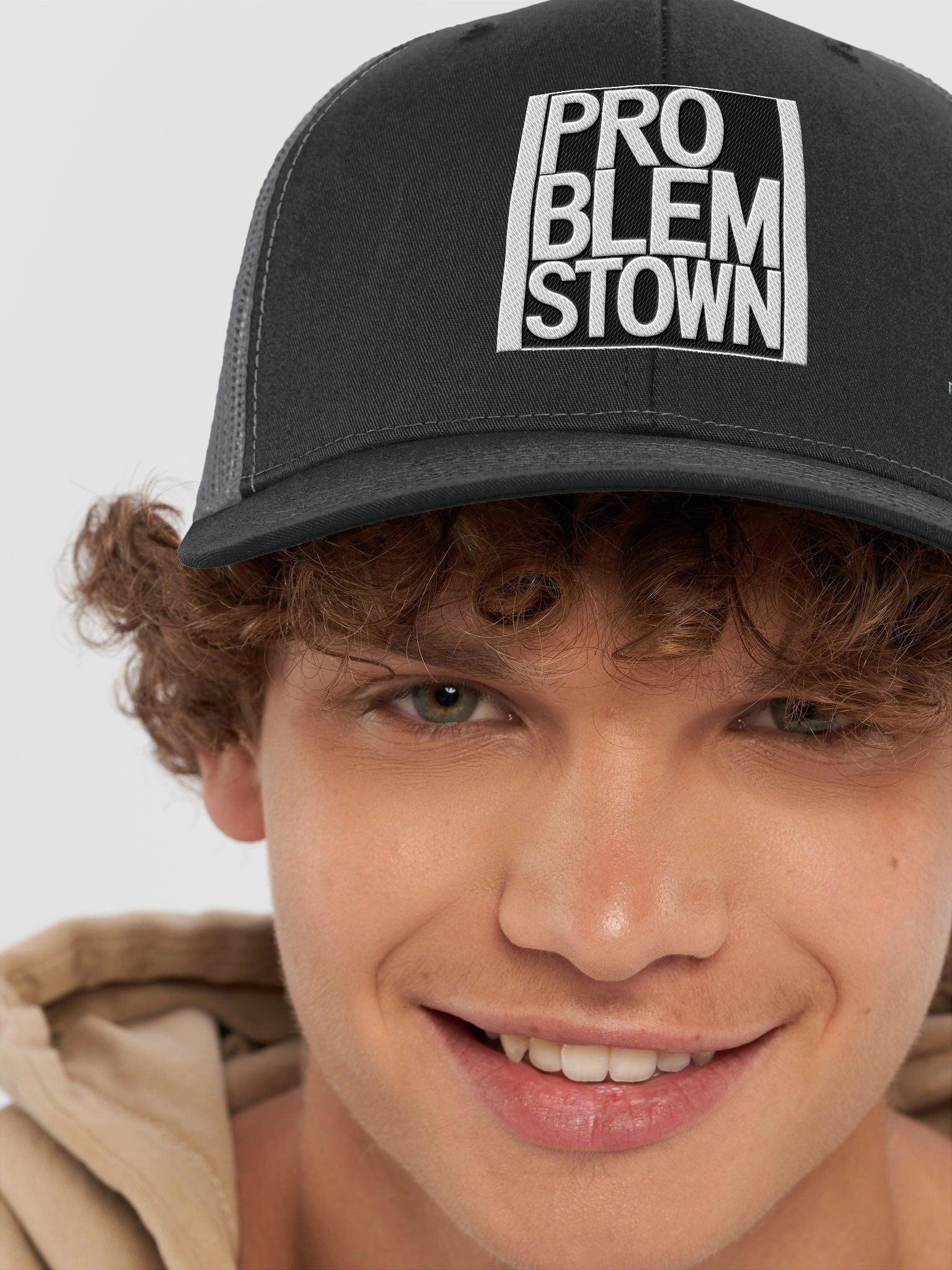 Problemtown Snapback Trucker Hat product image (8)