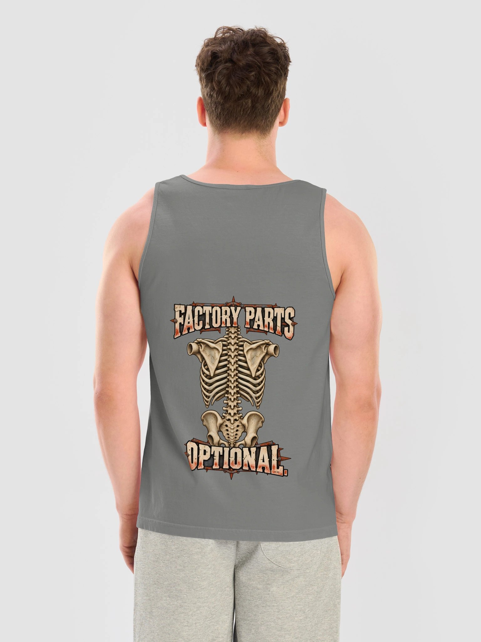 Amputee Tank Top — Factory Parts Optional™ Front & Back | Rebuild Shop product image (5)