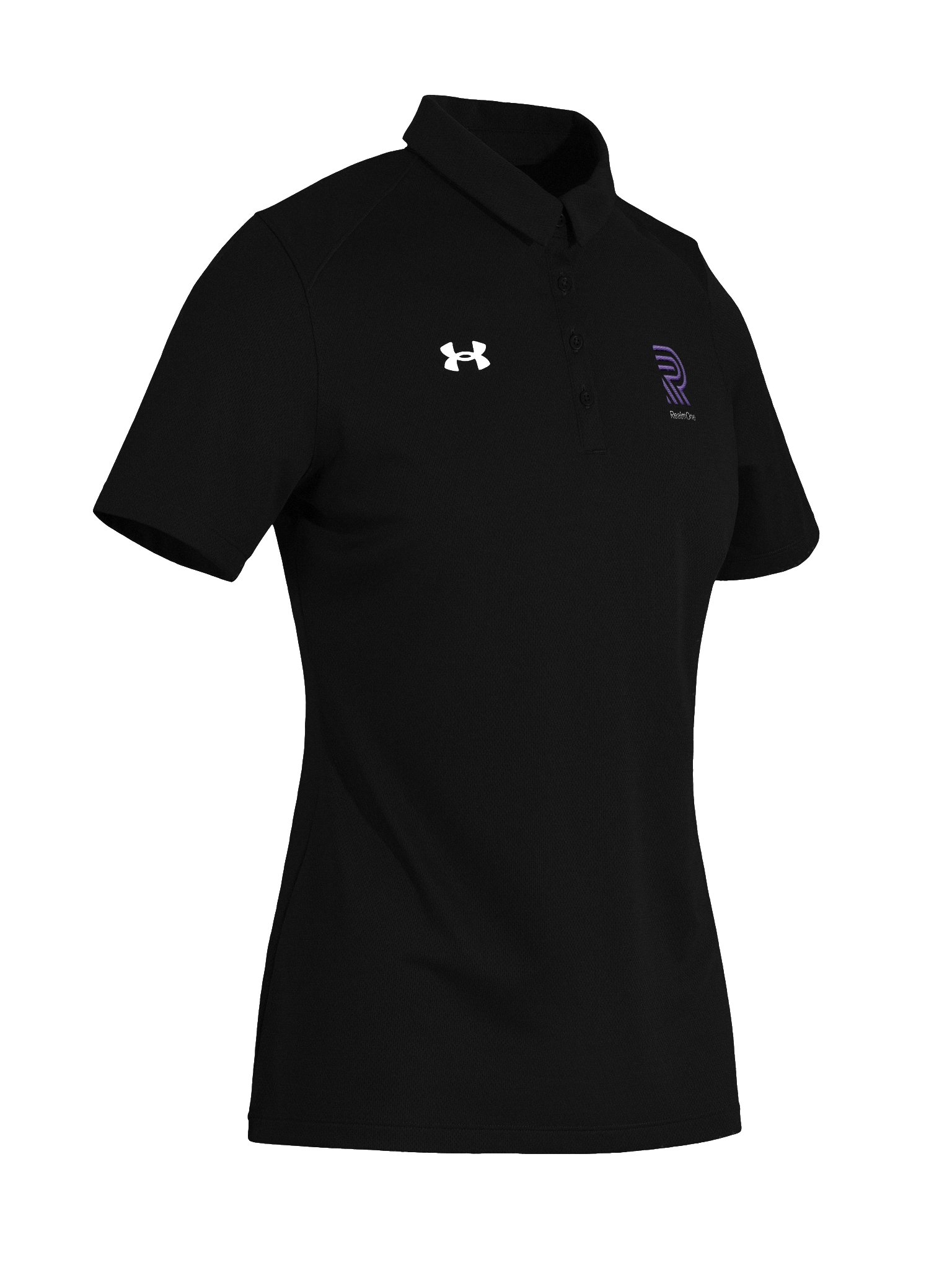RO Women's Under Armour Polo [BLACK] product image (4)