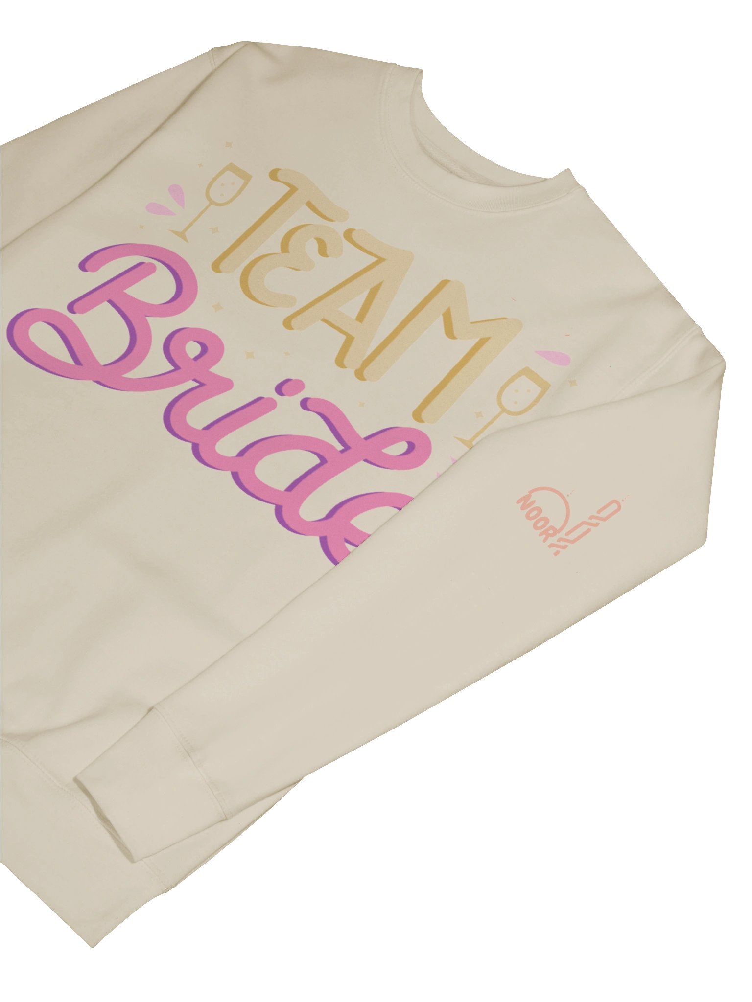 Noor Team Bride Wedding Day Premium Crew Sweatshirt product image (7)