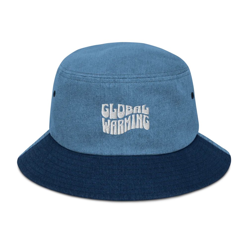 Global Warming (Denim Bucket Hat) product image (1)