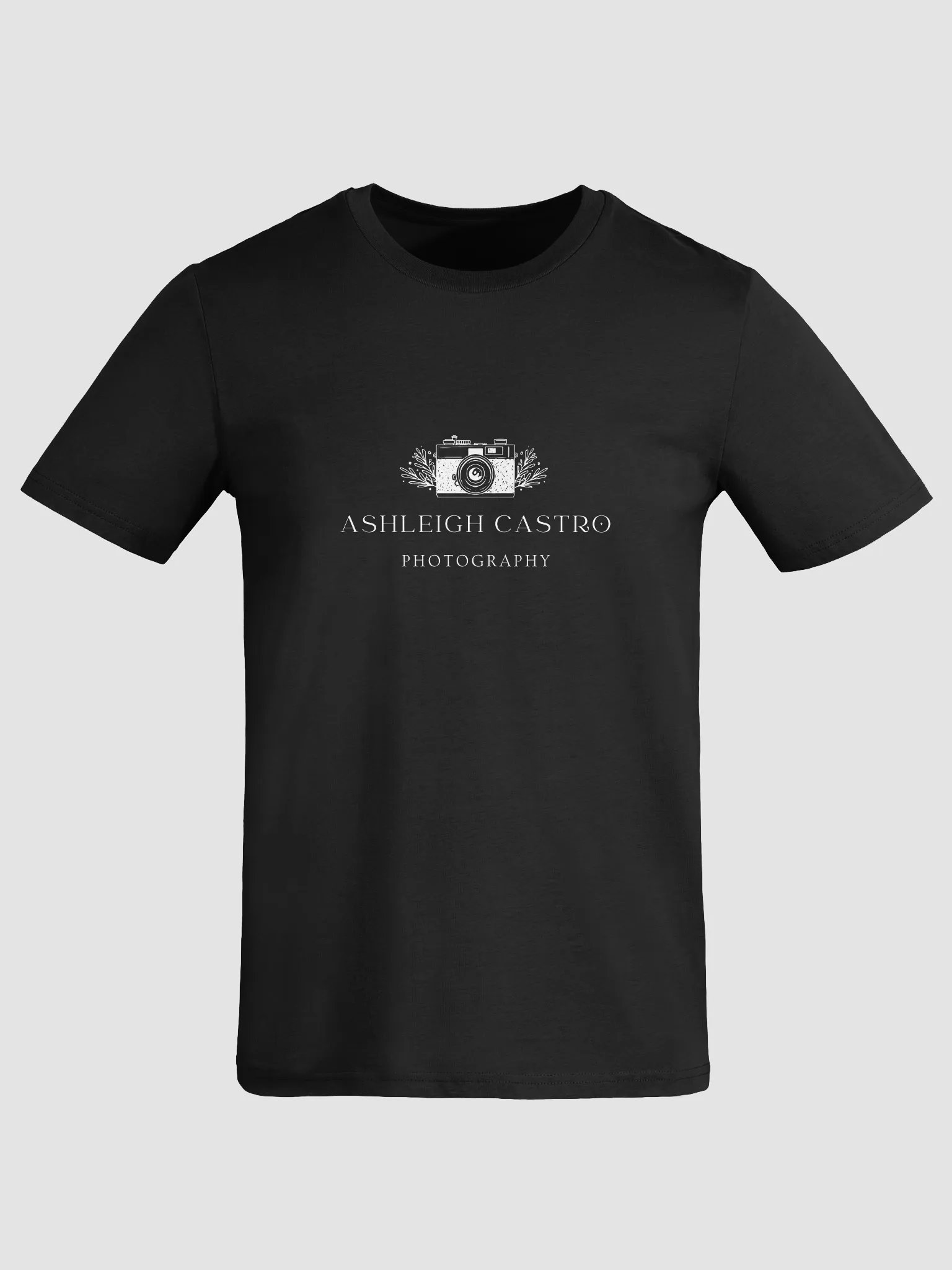 Botanical Camera Logo Classic TShirt (White Large Logo) product image (1)