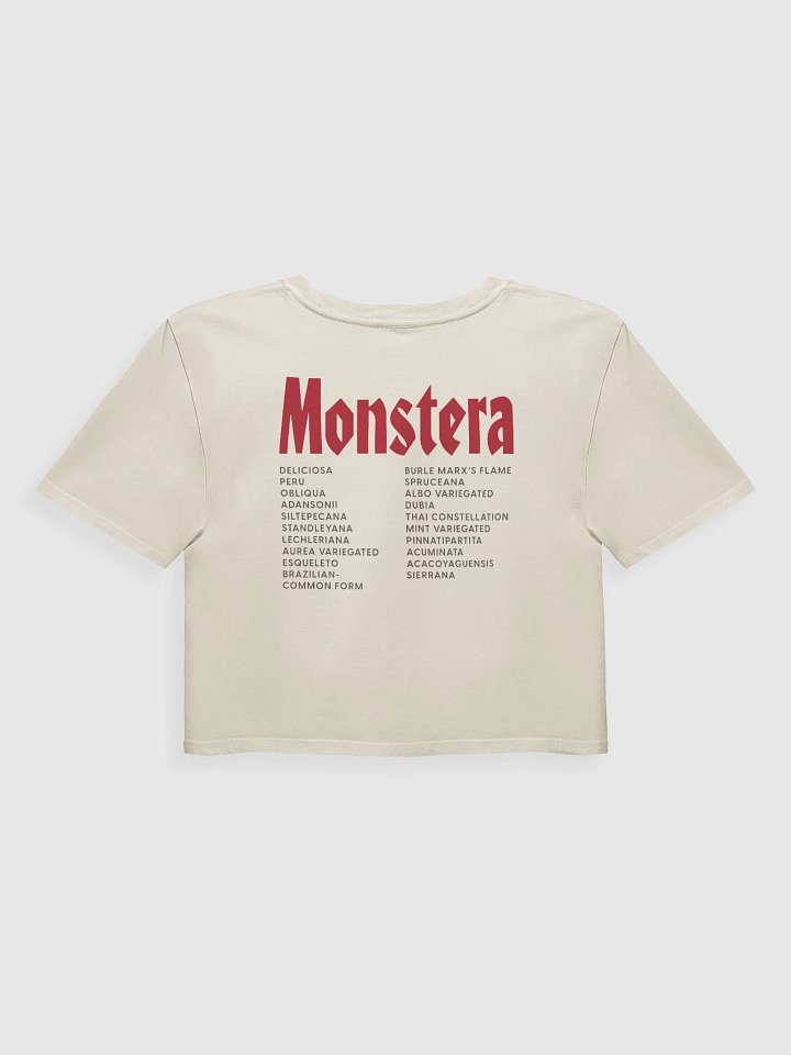 ⚡️ MONSTERA WORLD TOUR ⚡️ Crop Top product image (2)