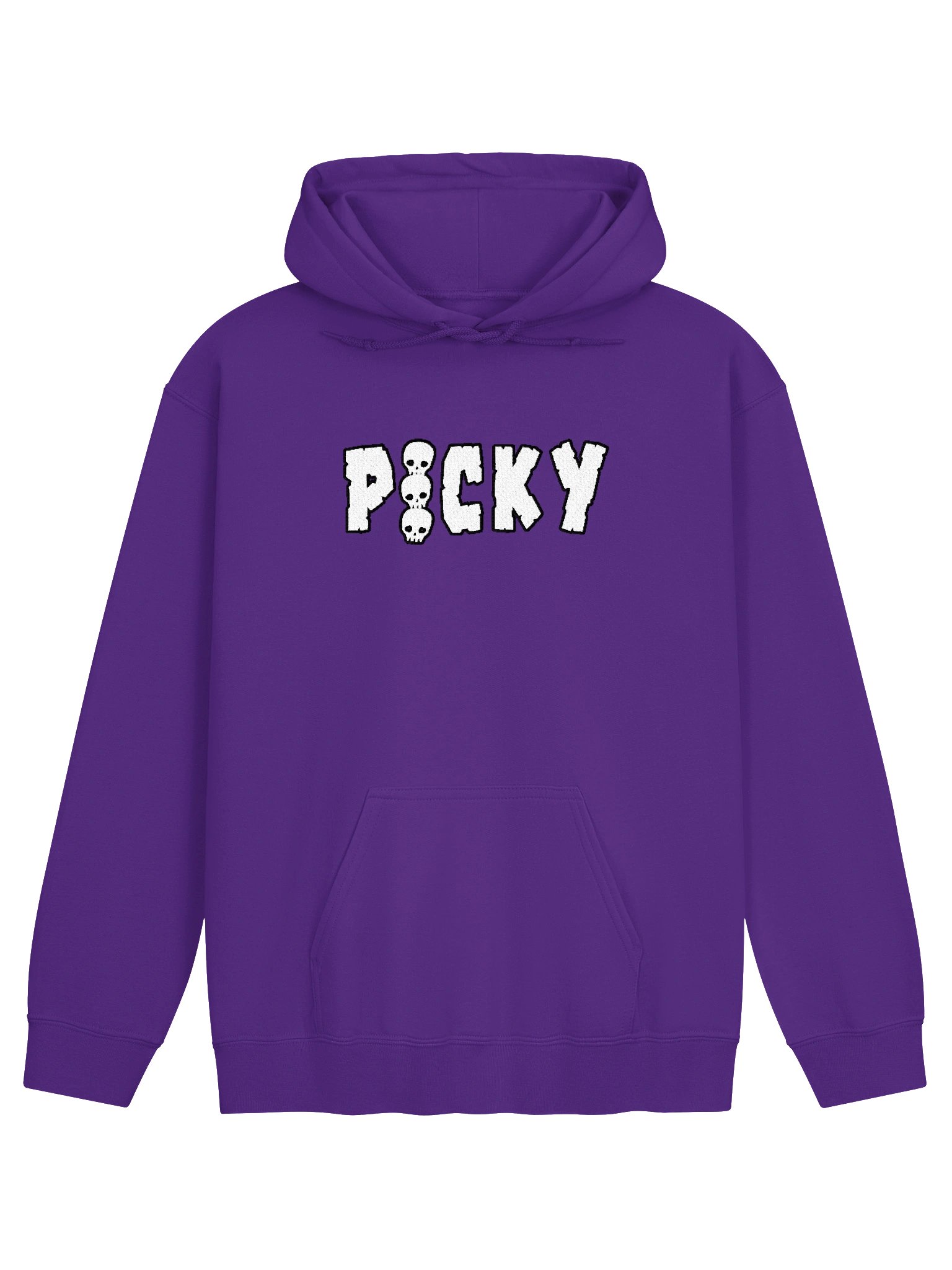 Picky Skulls Embroidered Hoodie (9 Colors) product image (13)