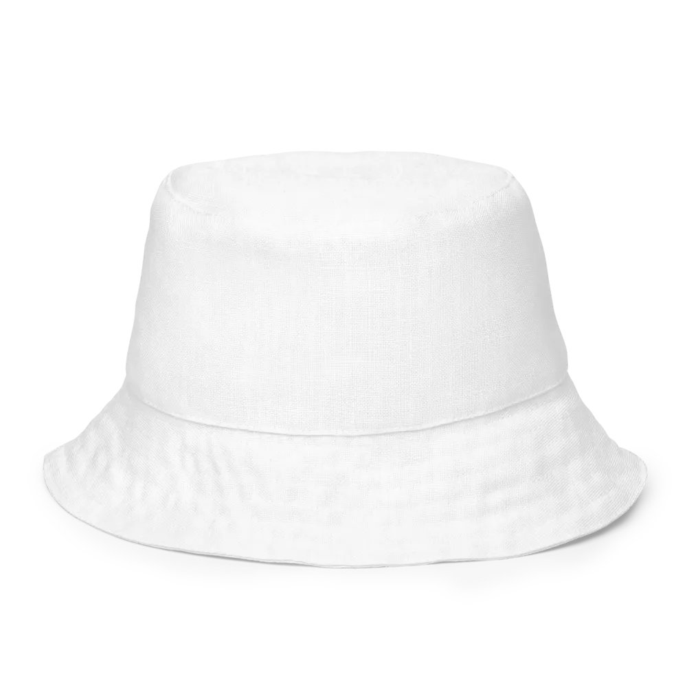 Logo- Bucket Hat- White product image (4)