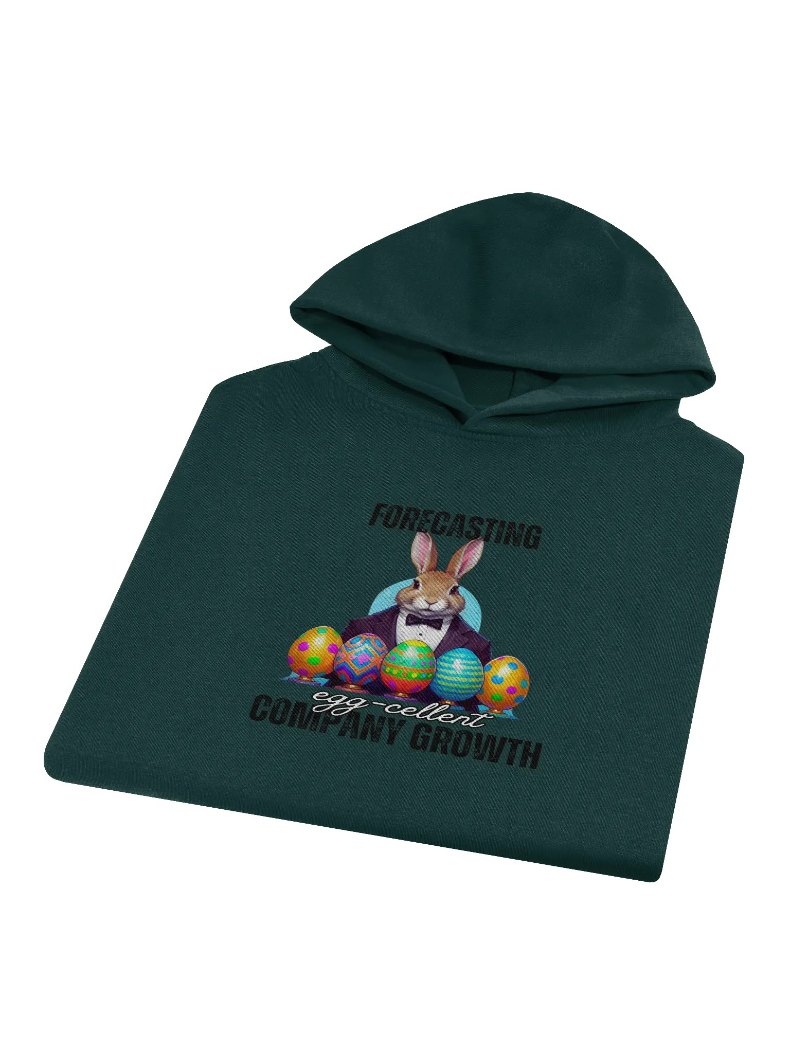 Forecasting Eggcellent Company Growth - Humorous Easter Hoodie product image (1)