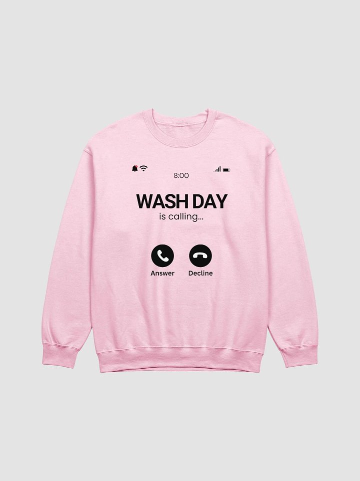 Wash Day is Calling Crewneck product image (8)