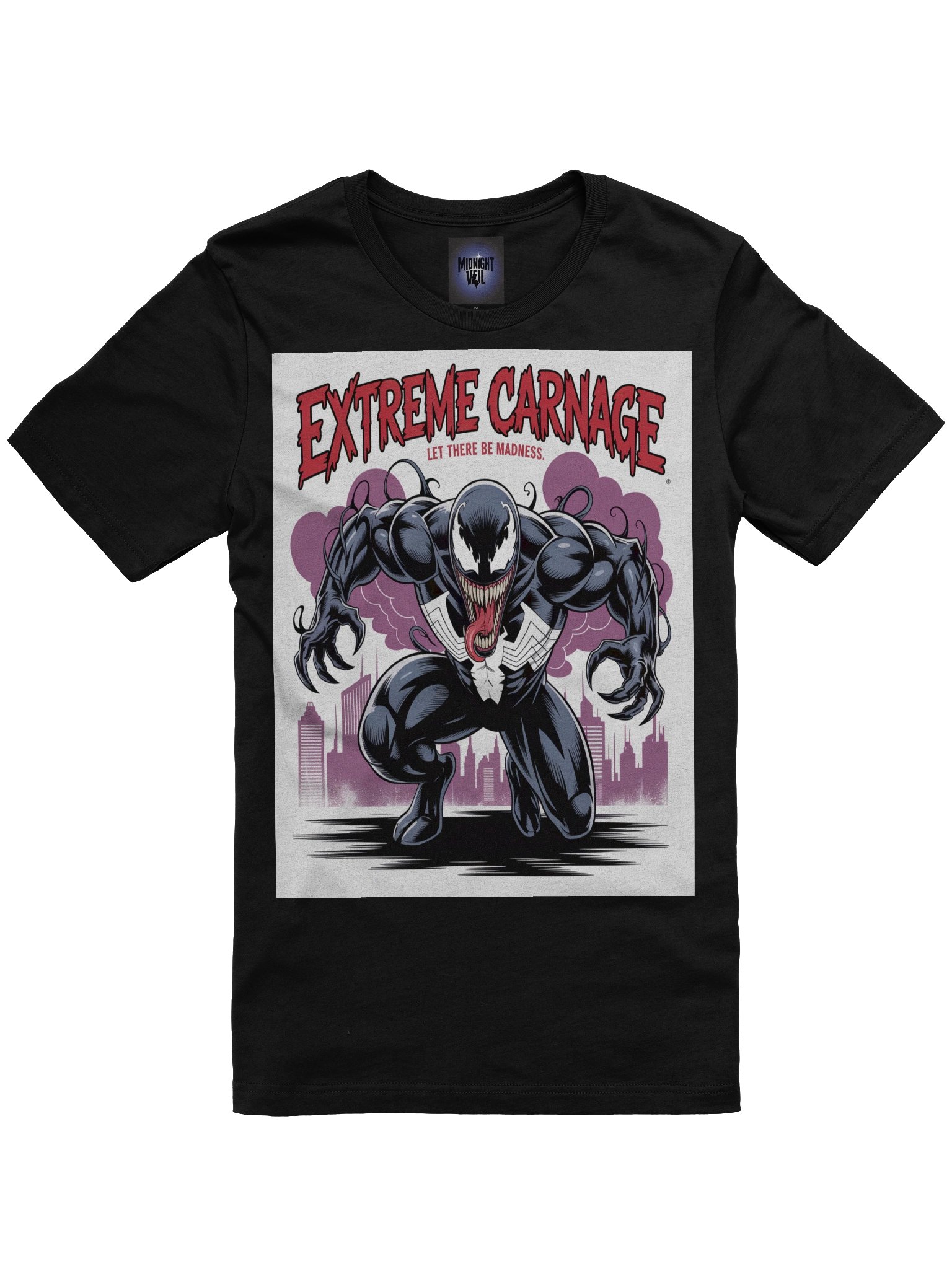 Let There Be Madness: Extreme Carnage Venom Supersoft Tee product image (3)