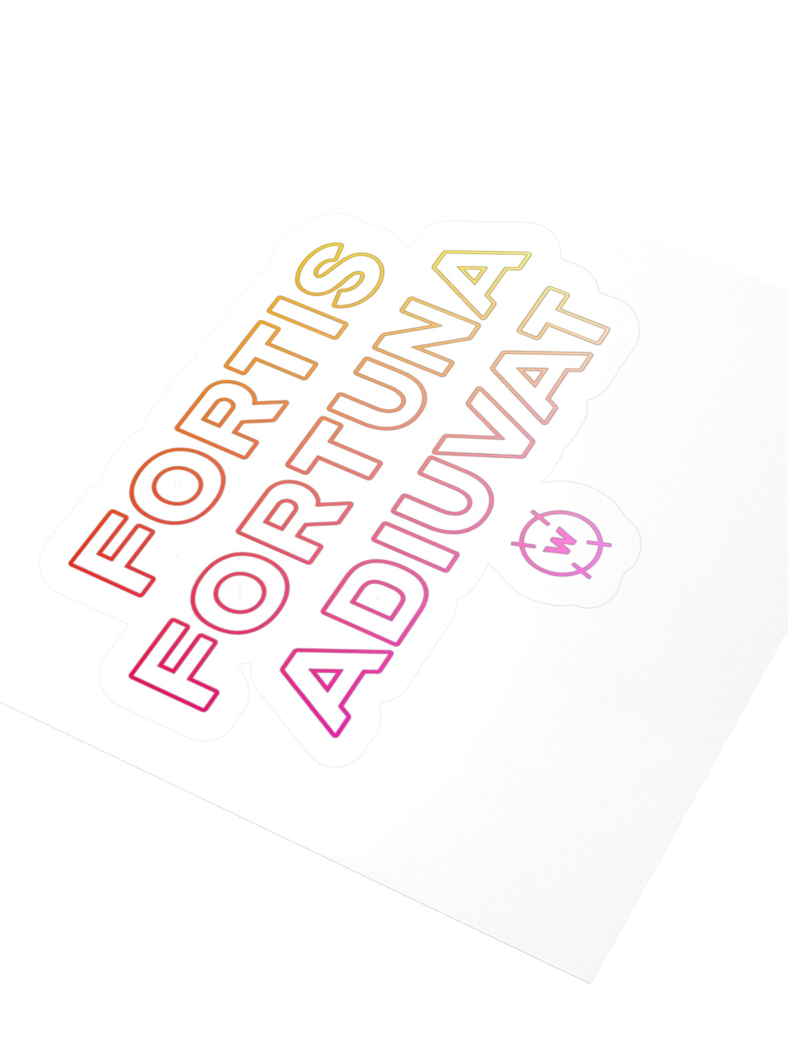 Fortis Fortuna Adiuvat Sticker product image (8)