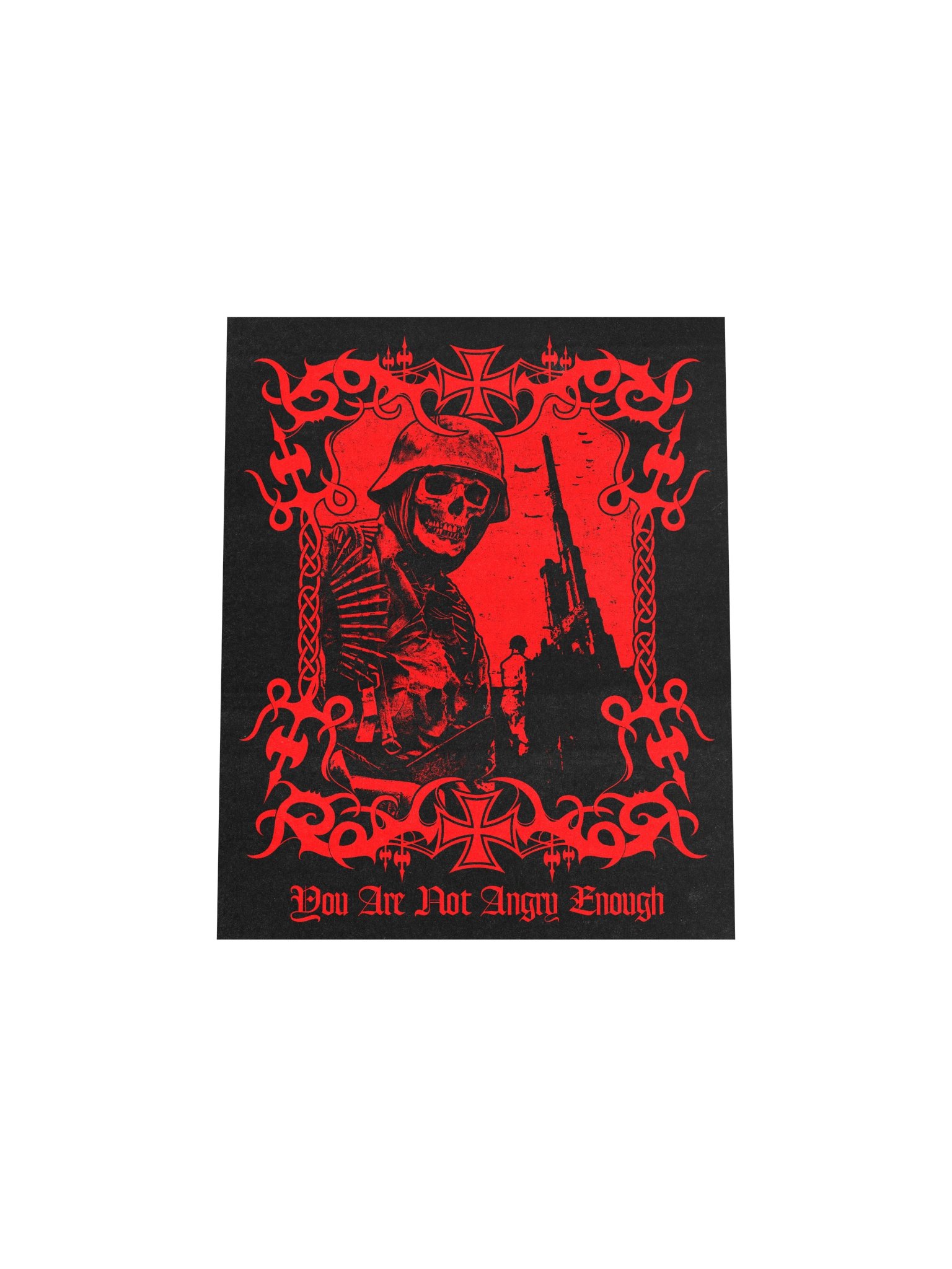 HATE IS OUR STRENGTH POSTER RED product image (10)