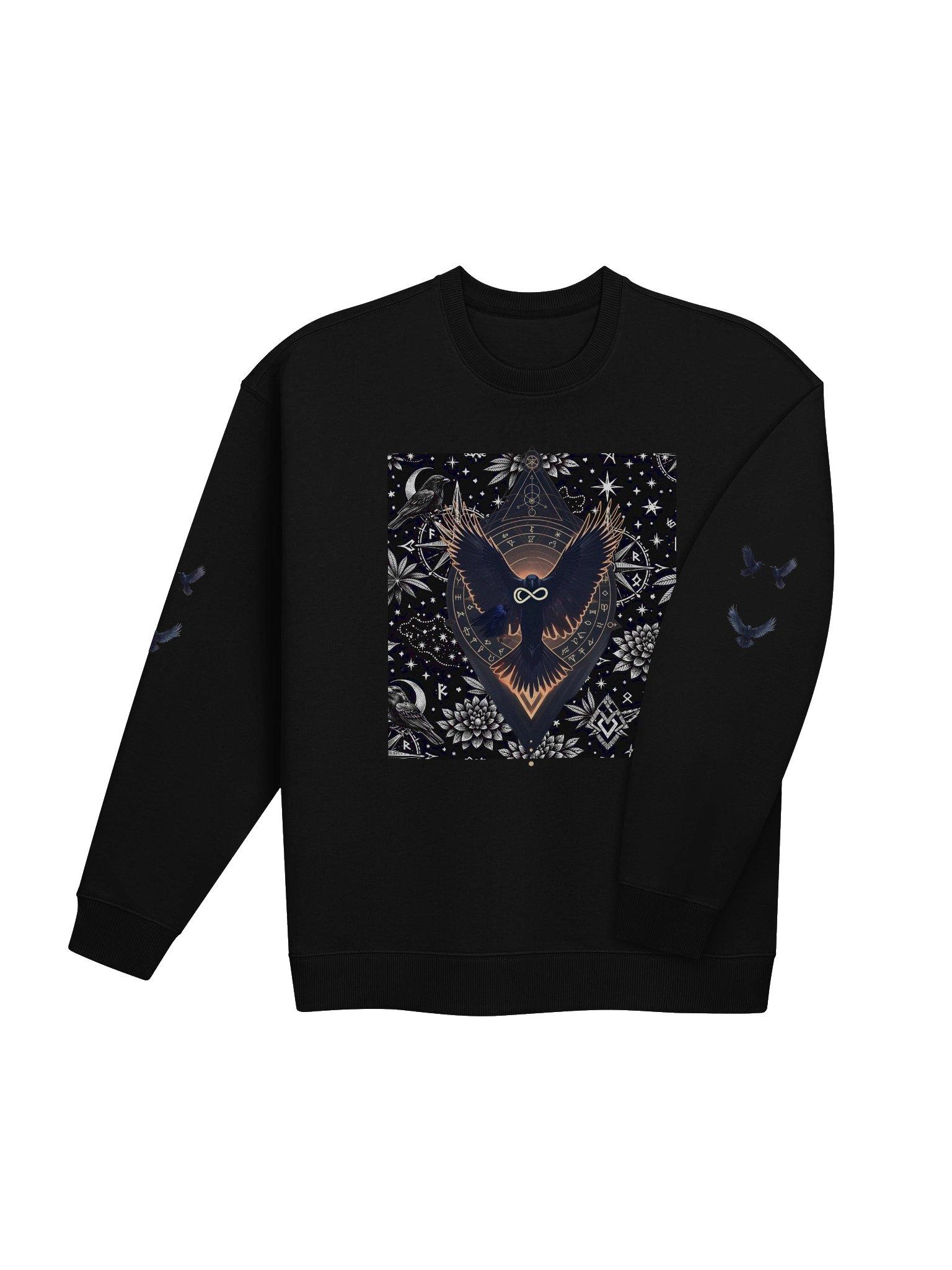 Mystic Crow Unisex Oversized Sweatshirt product image (4)