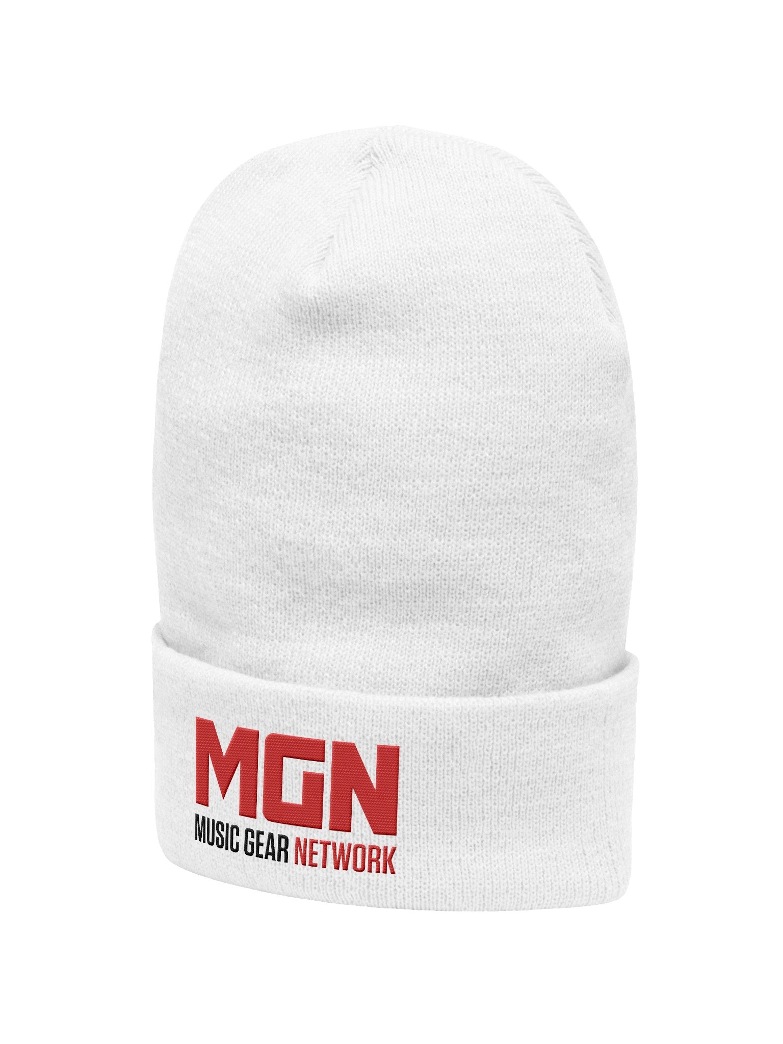 MGN Cuffed Beanie (White) product image (4)