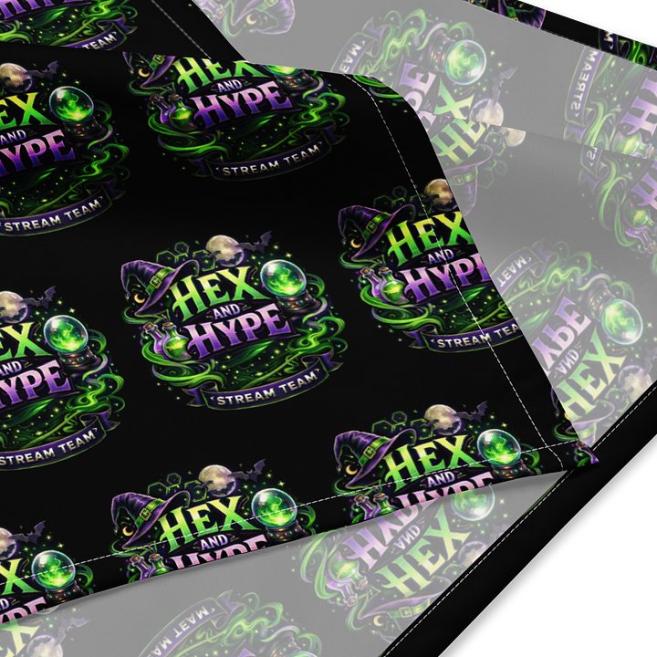 Hex and Hype Stream Team Bandana product image (4)