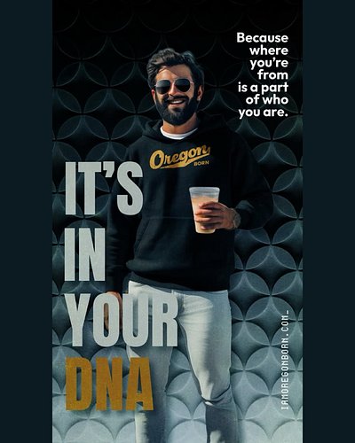 It’s in your DNA.

#oregon
#oregonborn
#iamoregonborn
#pnwstyle
#supportlocal