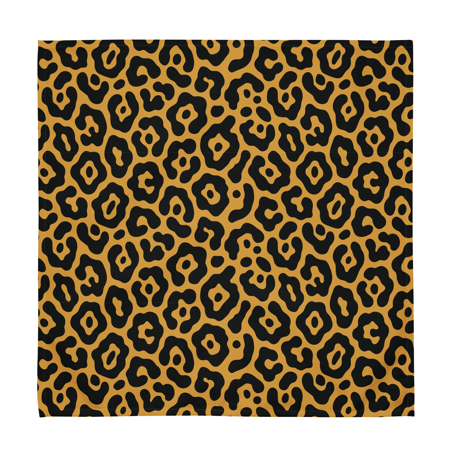Table Decor Cloth Napkin Set with Bold Leopard Print product image (2)