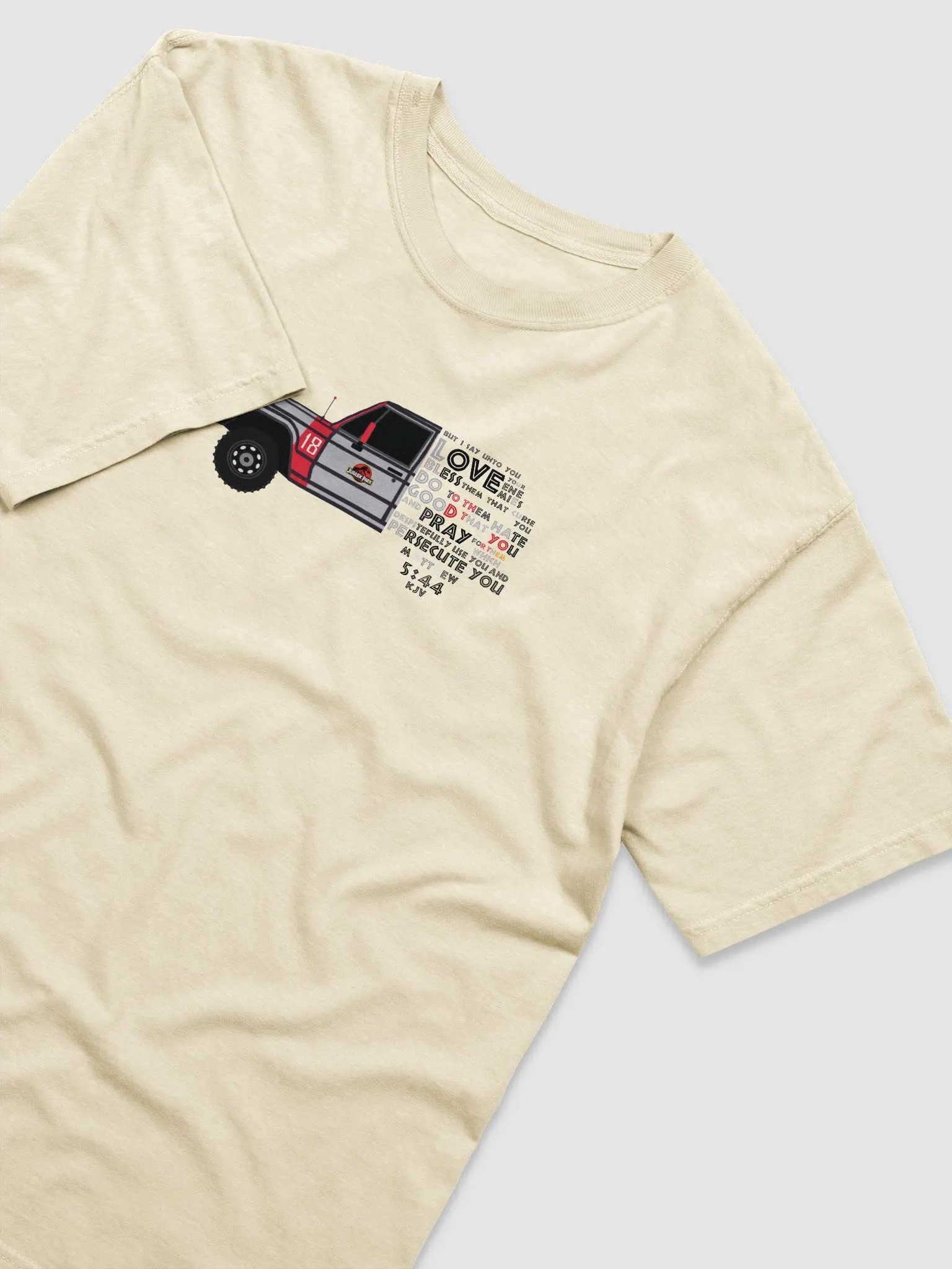 Raider Bible Verse (Matthew 5:44) Tee product image (1)