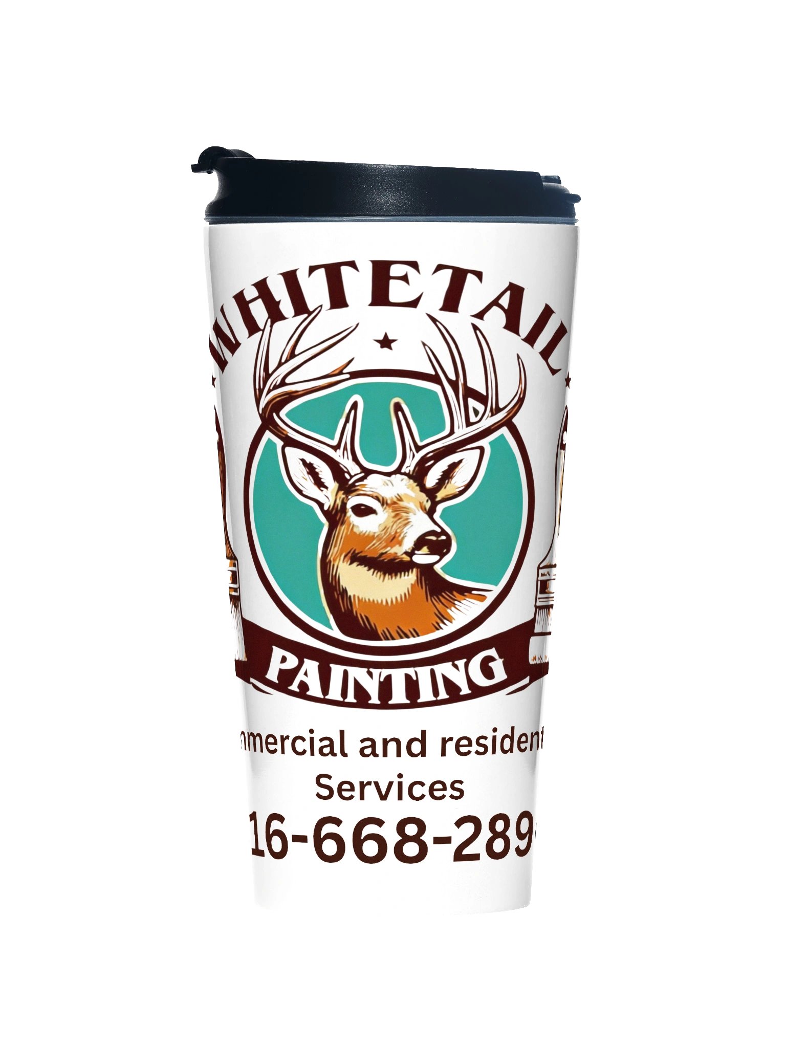 Whitetail Painting Travel Mug product image (1)