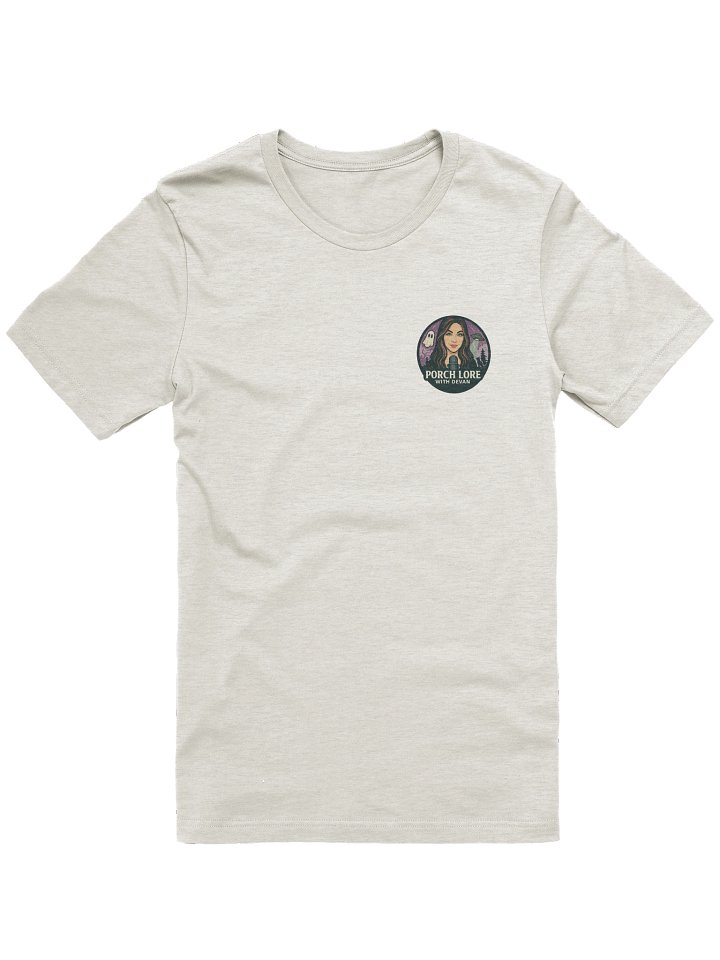 MOTHMAN SELFIE W/ FRONT LOGO SUPER SOFT T-SHIRT (HEATHERED COLORS PT.2) product image (2)