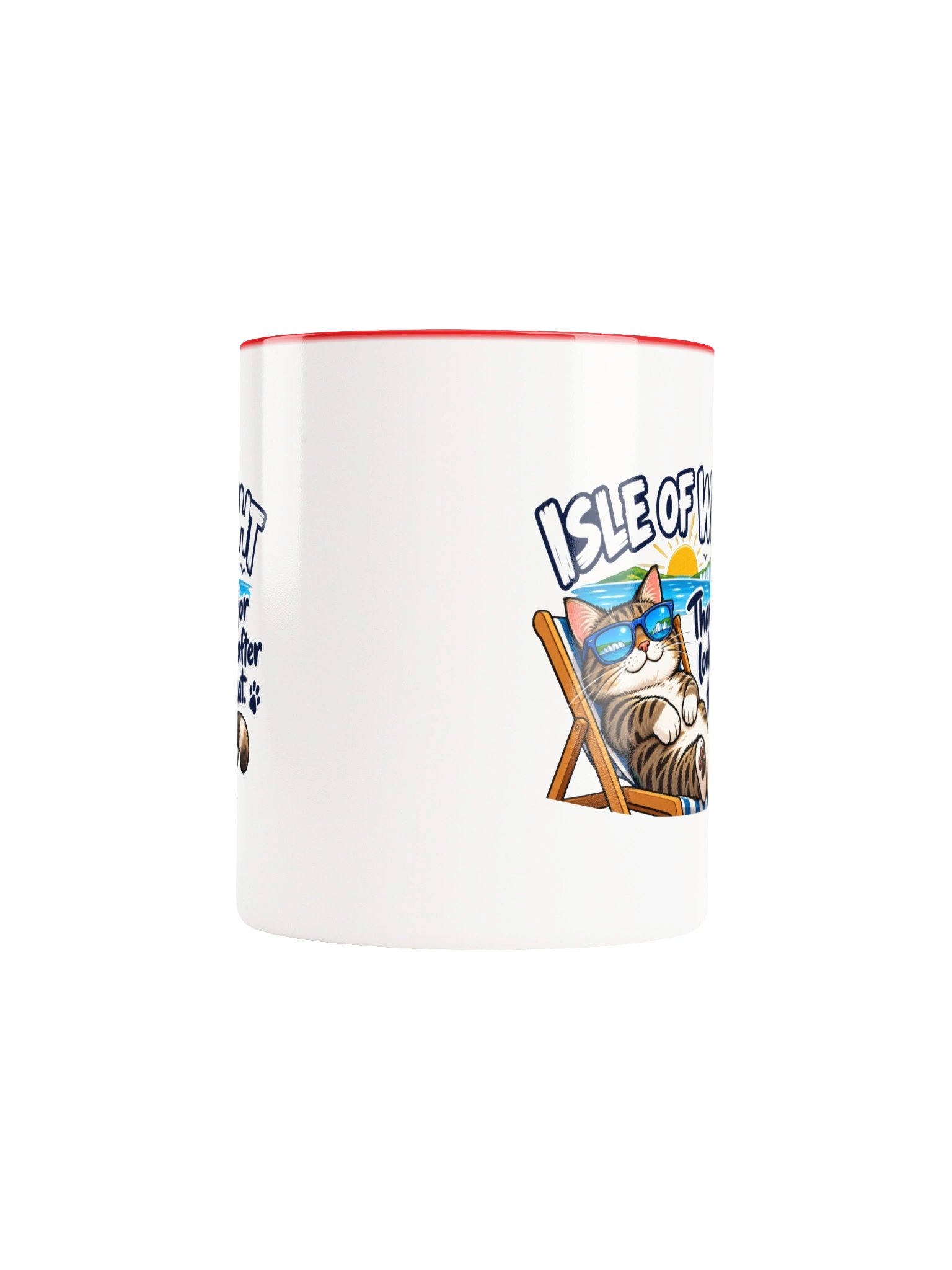 Isle of Wight – Thanks for Looking After the Cat Mug product image (5)