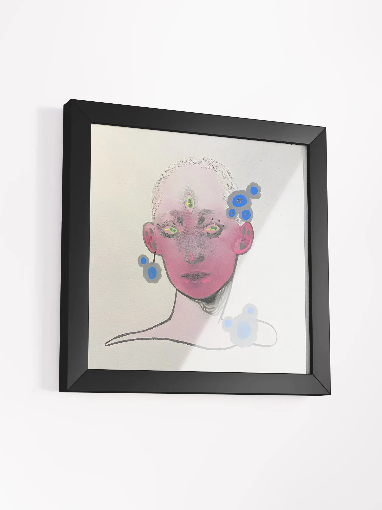 Child-like Empress Square Framed Print product image (31)