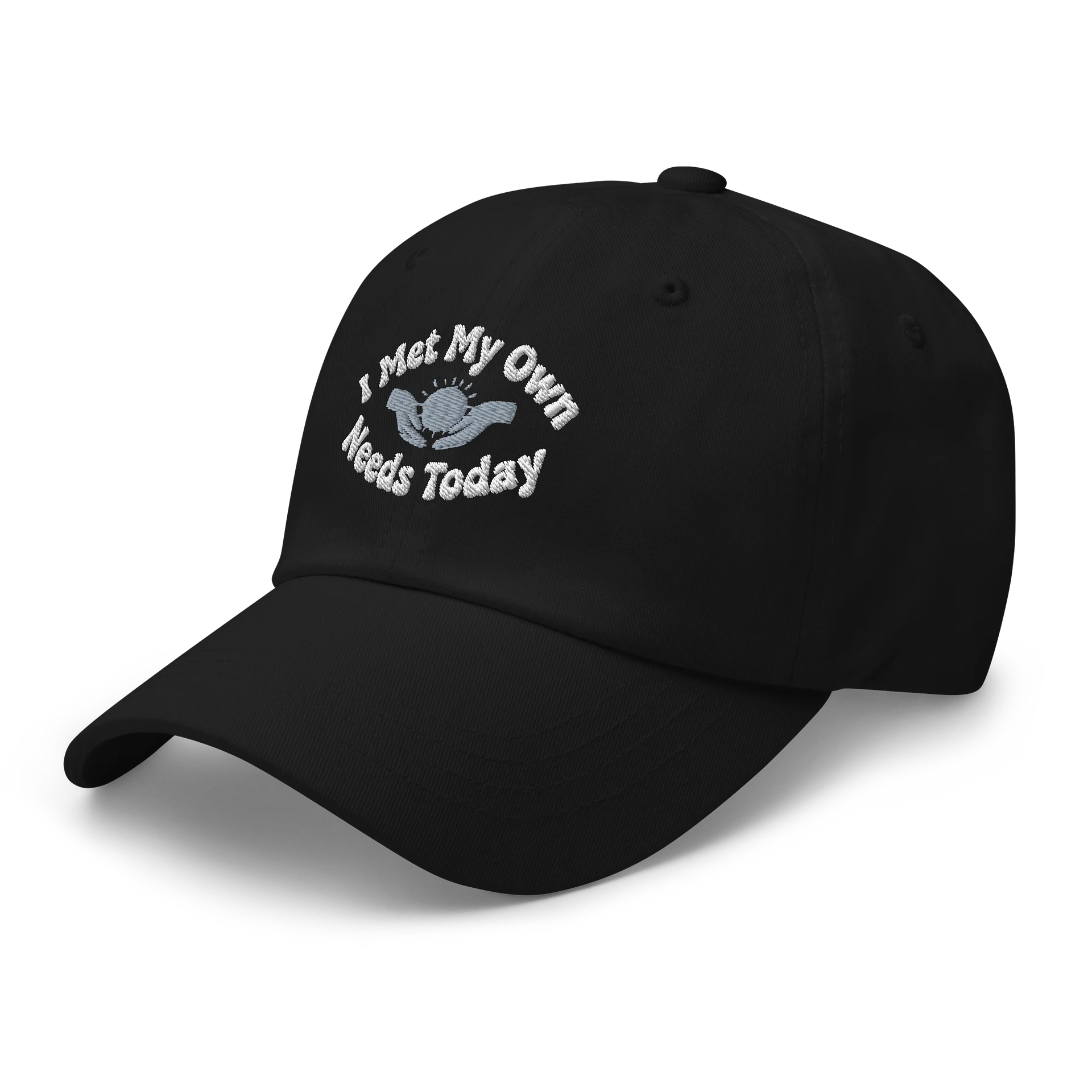 “I Met My Own Needs Today” Black Cap product image (5)