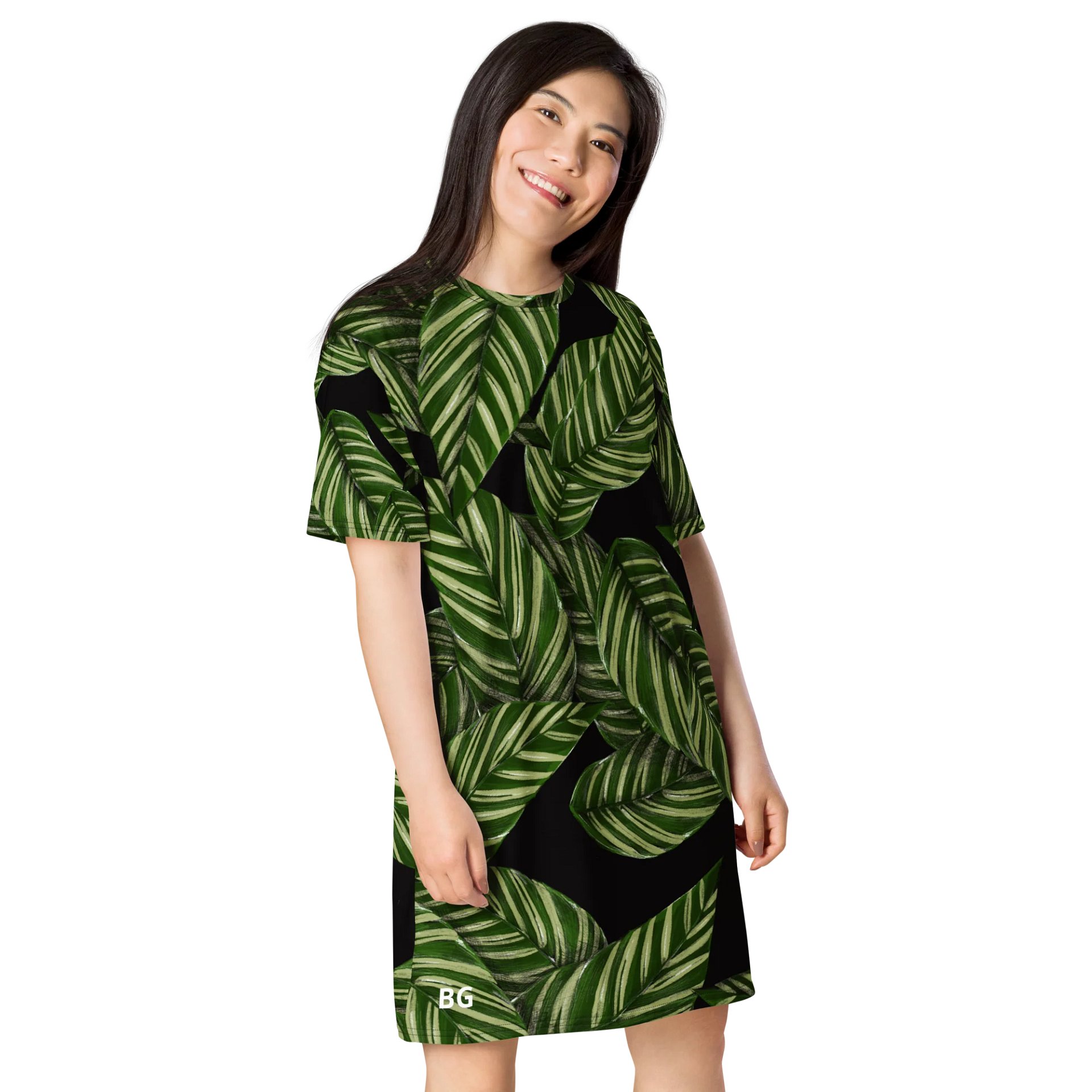 Barry Grady Leaf All-Over Dress product image (4)