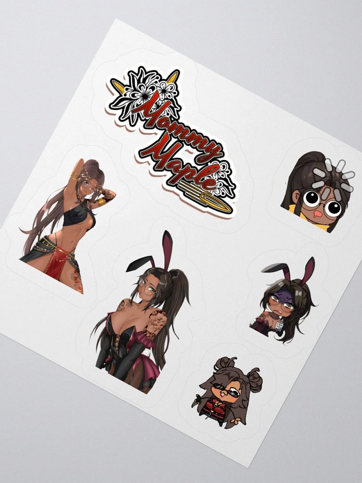 Mommy Maple Kiss Cut Sticker Set product image (4)