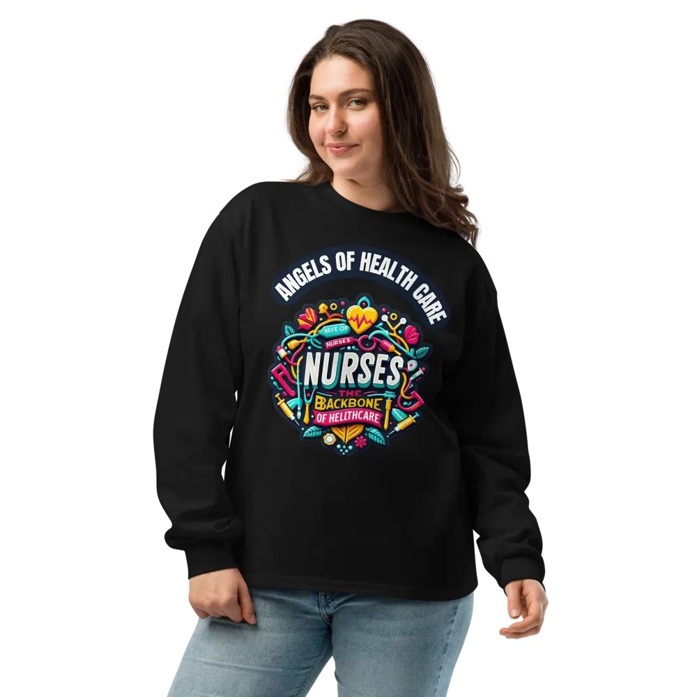 Angels of Health Care Long Sleeve Shirt product image (8)