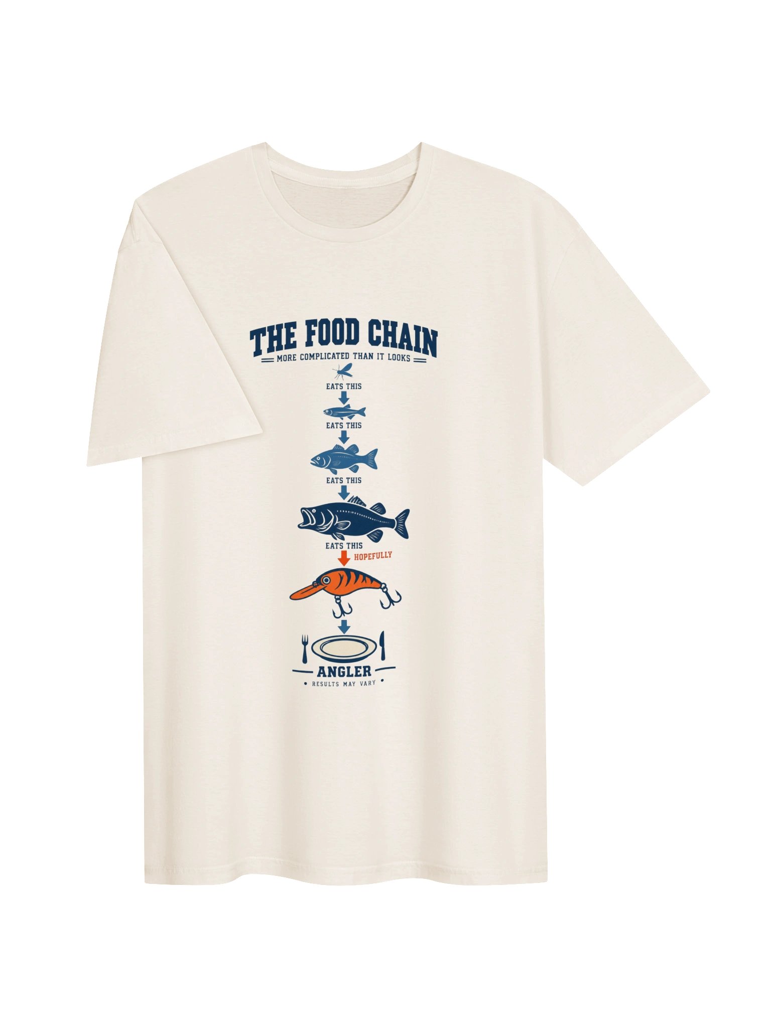 The Angler Food Chain T-Shirt product image (3)