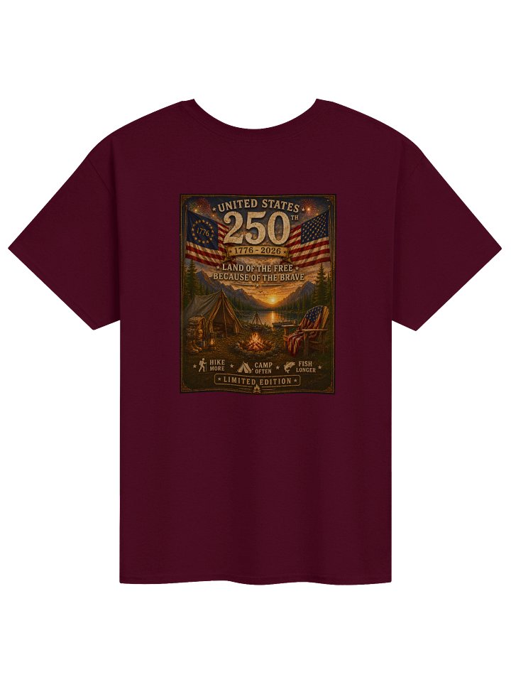 Crockett Ridge Outdoors 250th Anniversary Limited Edition Shirt product image (1)