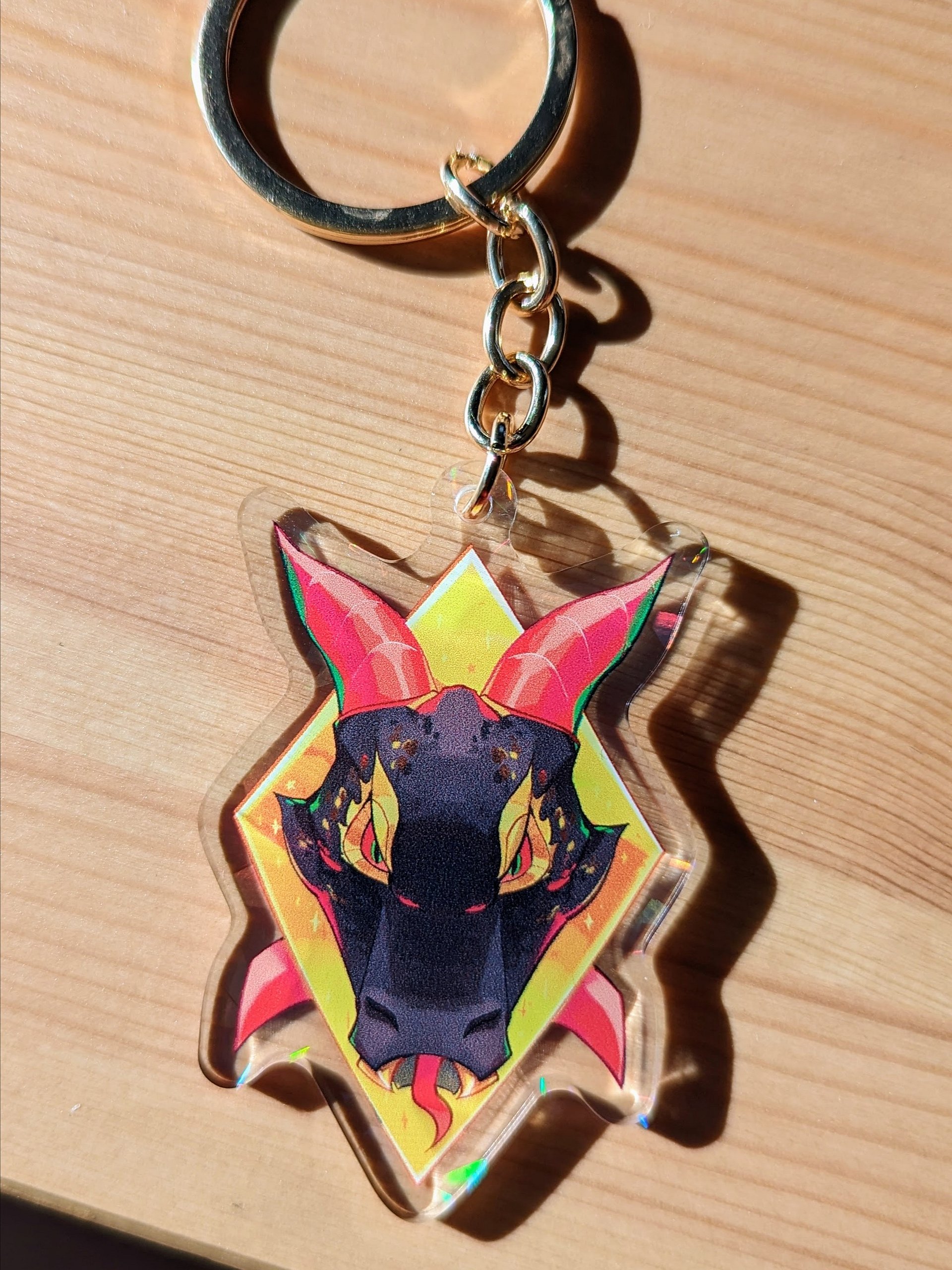 Dragon Head/Gem Keychain product image (17)