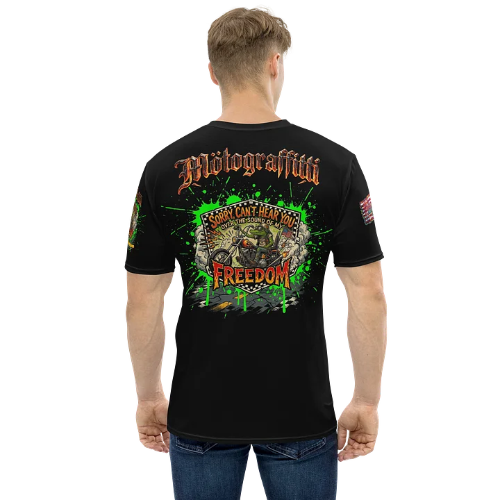 MötoGraffitti Can't Hear You Over My Freedom Ridin Tee product image (1)