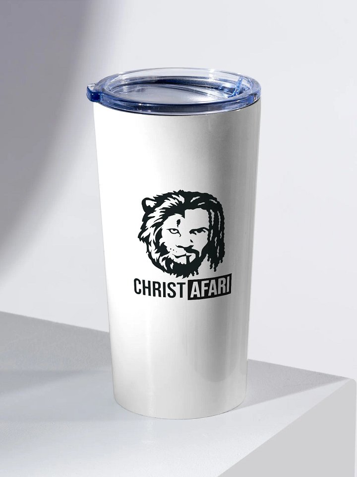 Christafari Logo 20oz Stainless Steel Tumbler product image (2)
