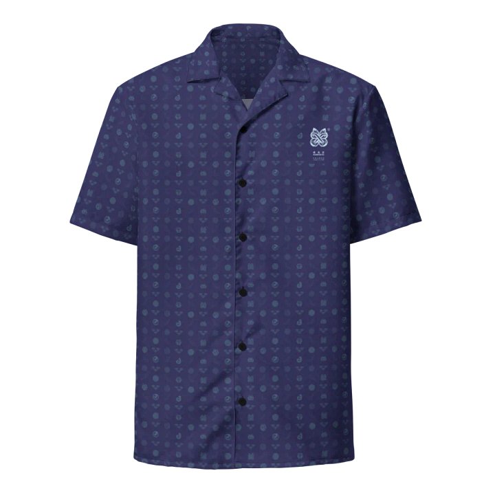 Mythical Dots Hawaiian Shirt C product image (1)