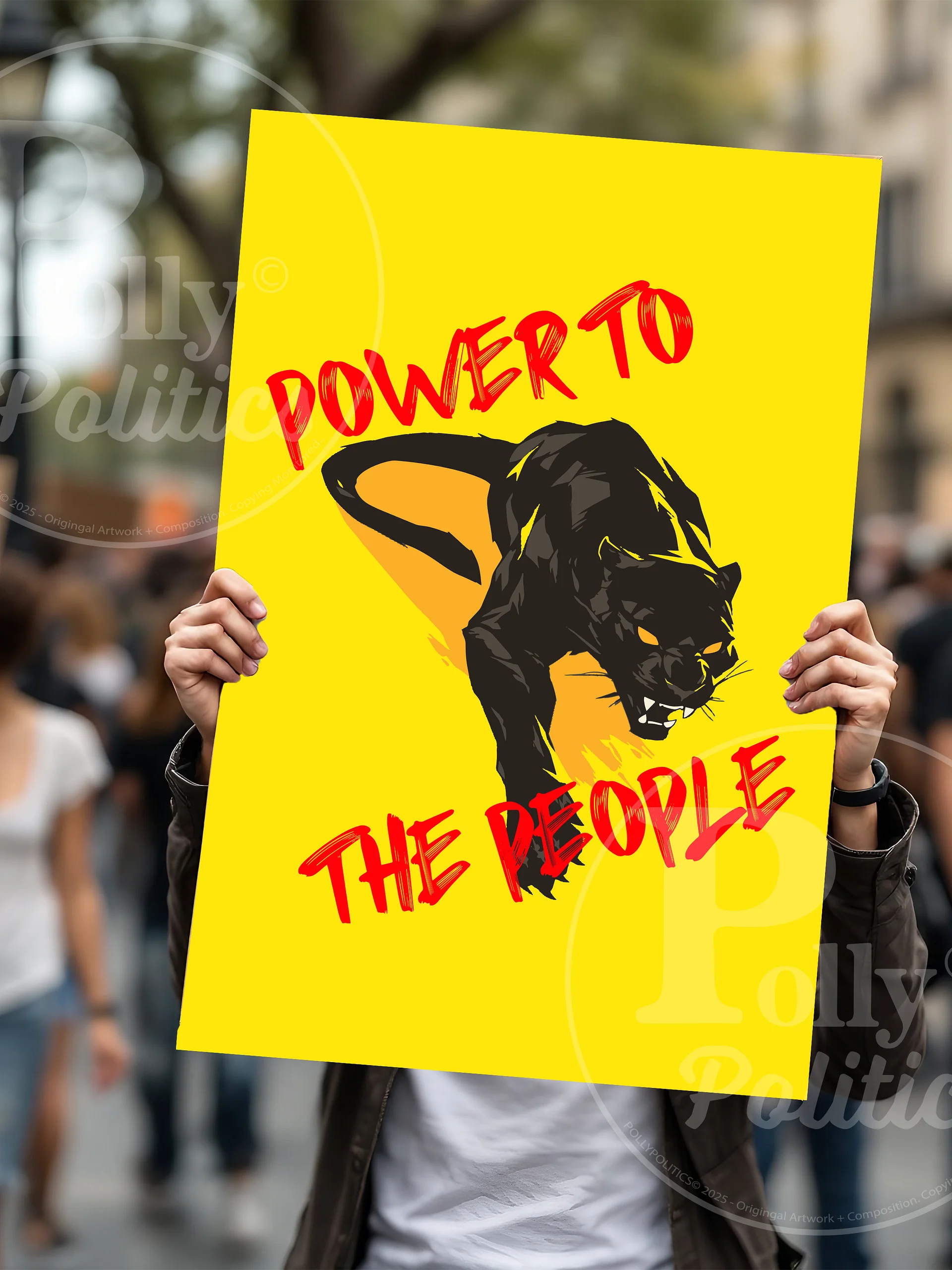 Power To The People Protest Poster product image (3)