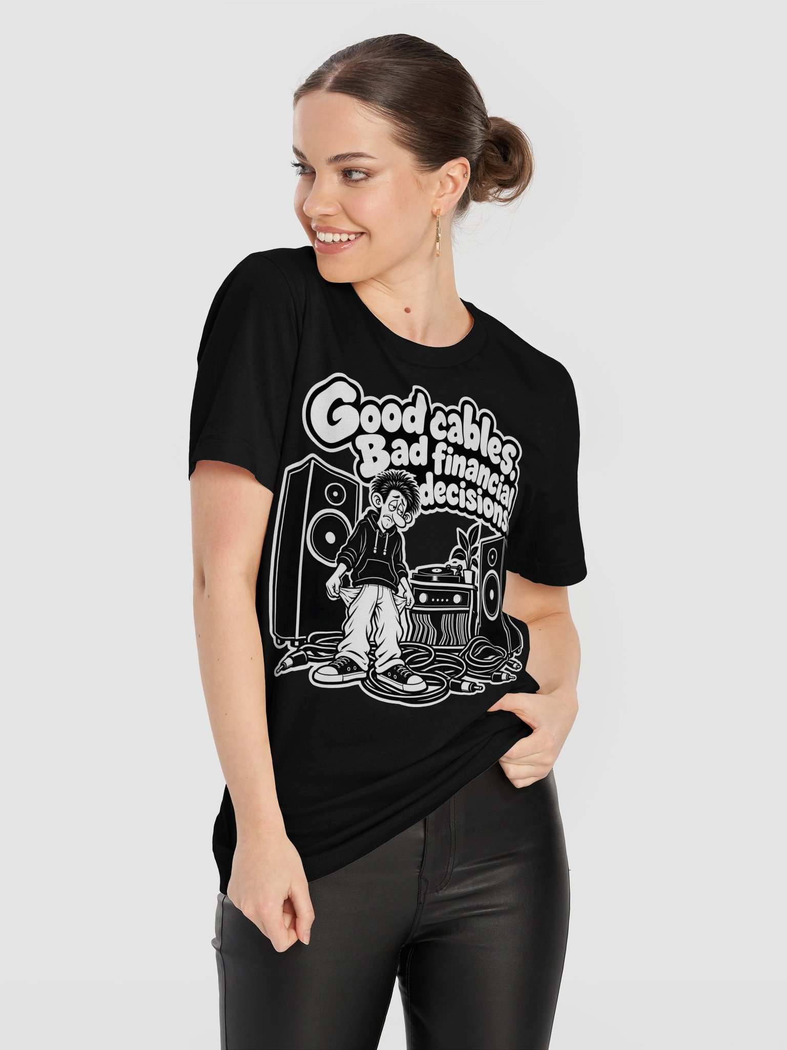 Good Cables Bad Final Descisions - Unisex T-shirt product image (11)
