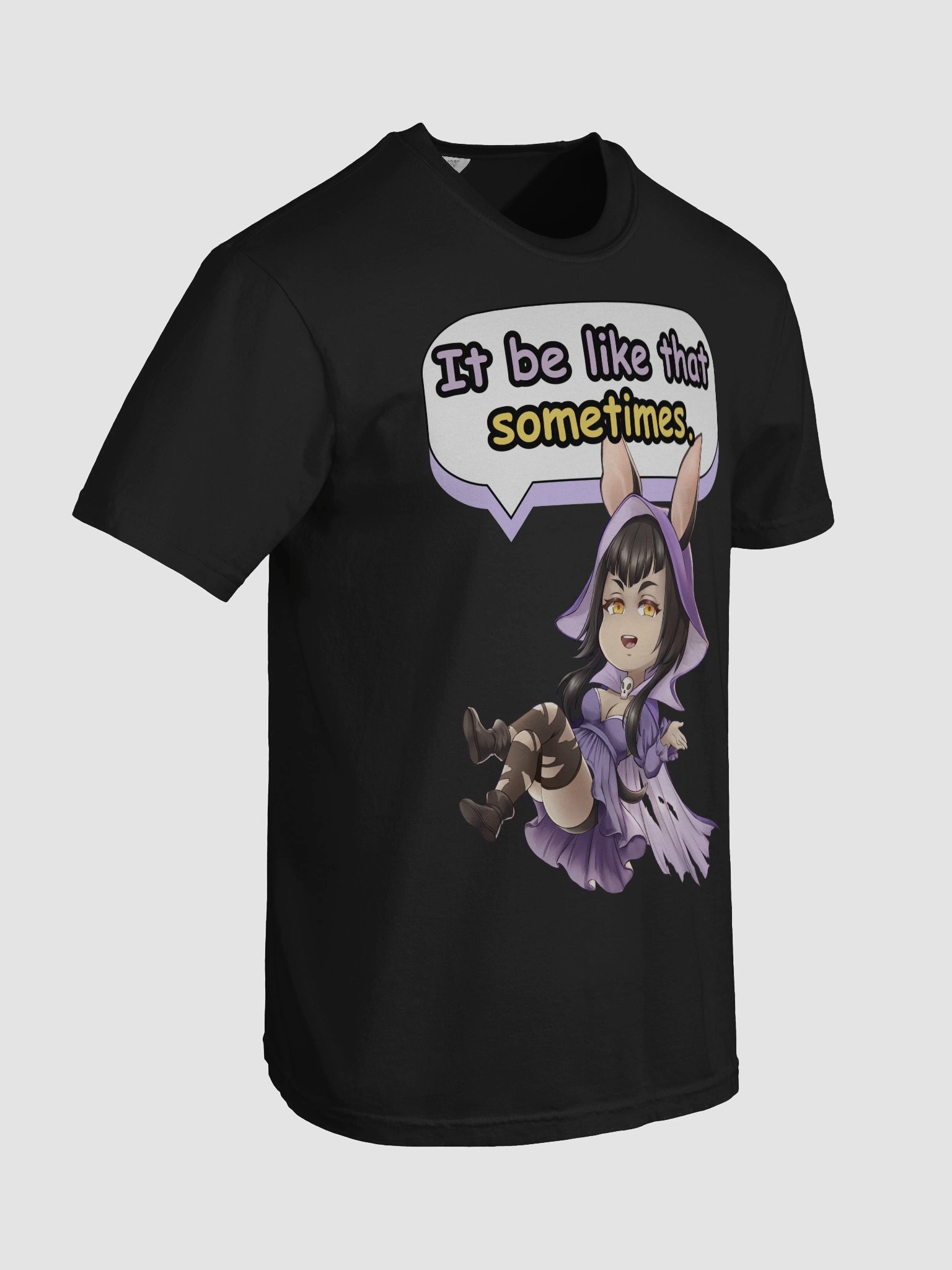 Xolo Queue "It be like that sometimes." T-Shirt - Black product image (8)