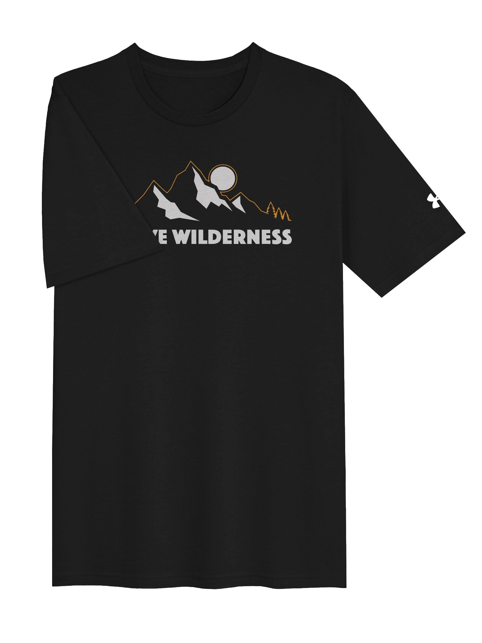 Brave Wilderness Mountain Unisex Under Armor T-Shirt product image (12)