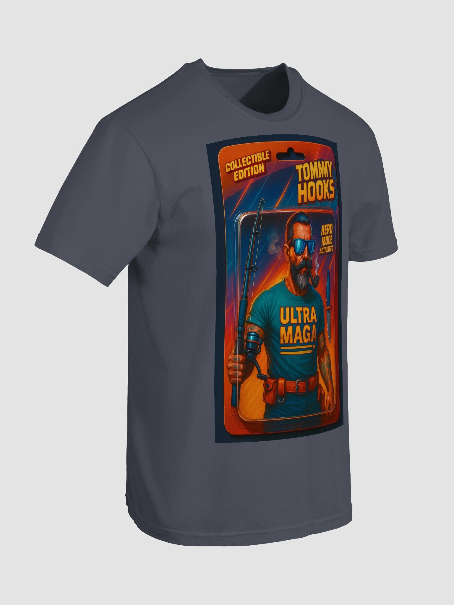 Hooks Ultra MAGA Fishing Hero T-Shirt product image (39)